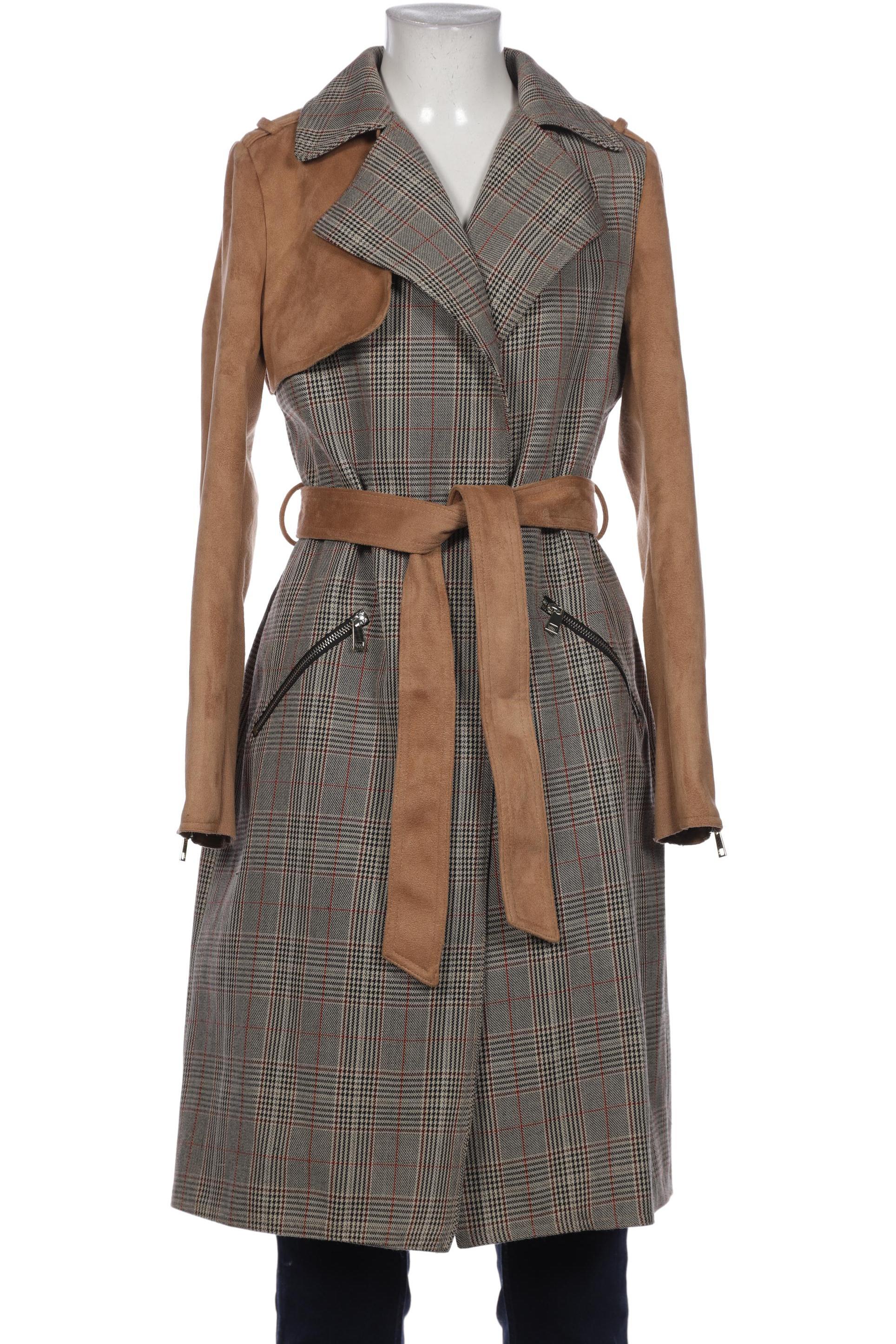 

River Island Damen Mantel, beige, Gr. 10