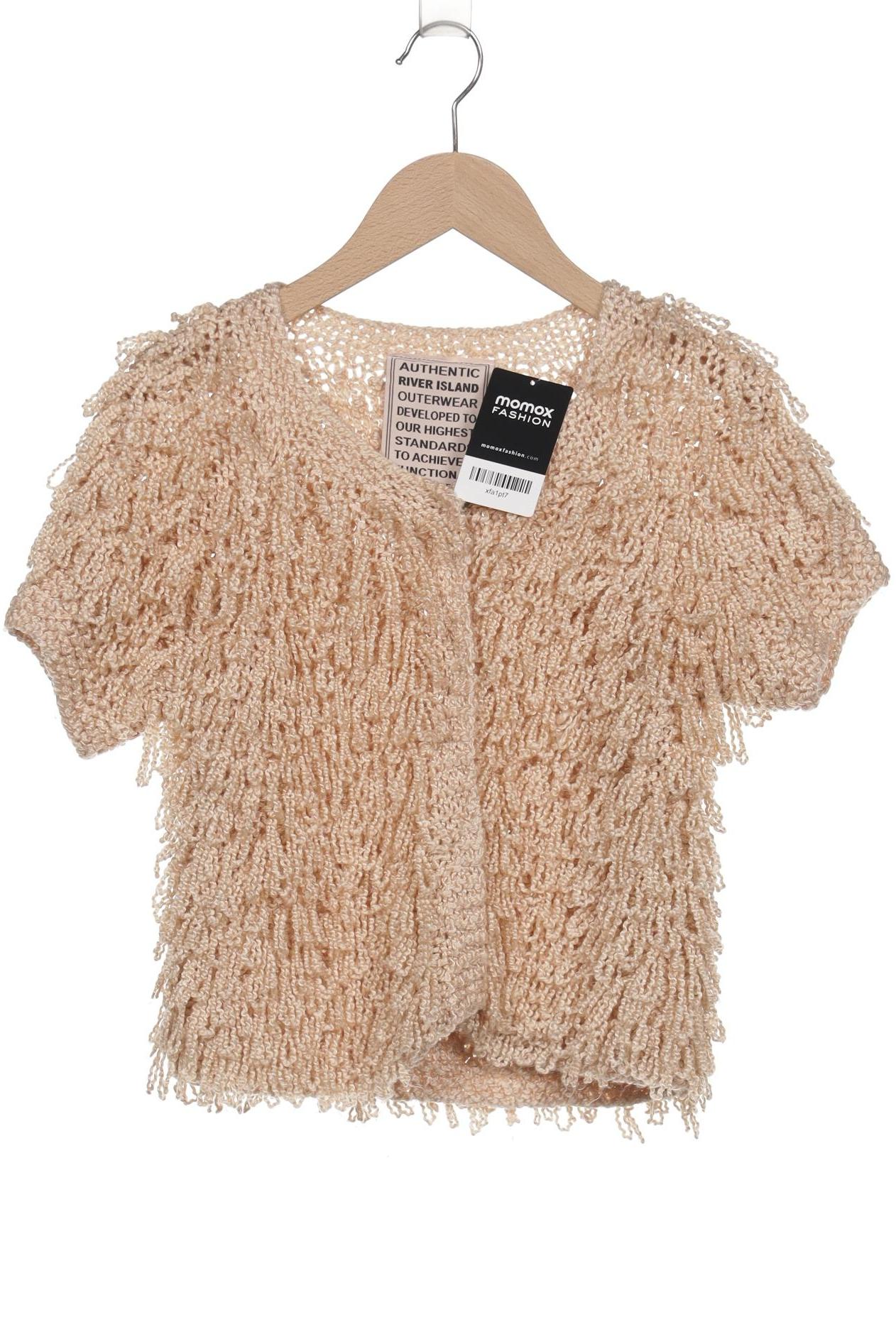 

River Island Damen Strickjacke, beige, Gr. 34