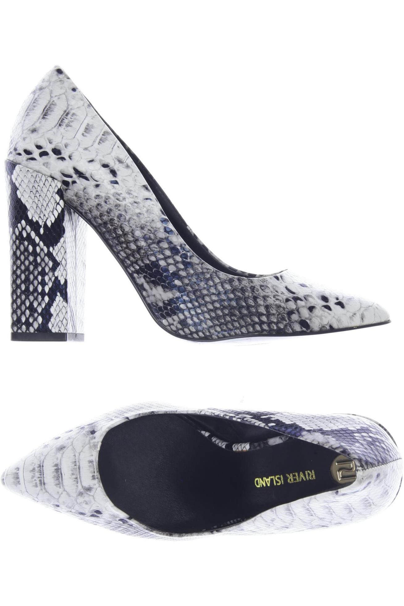 

River Island Damen Pumps, grau, Gr. 6