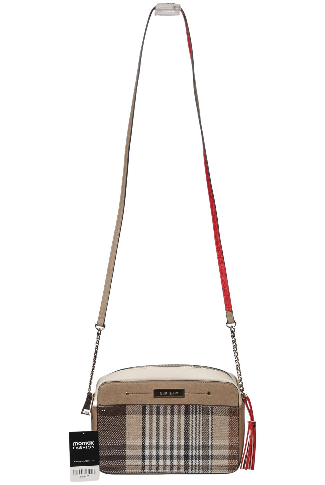 

River Island Damen Handtasche, beige, Gr.