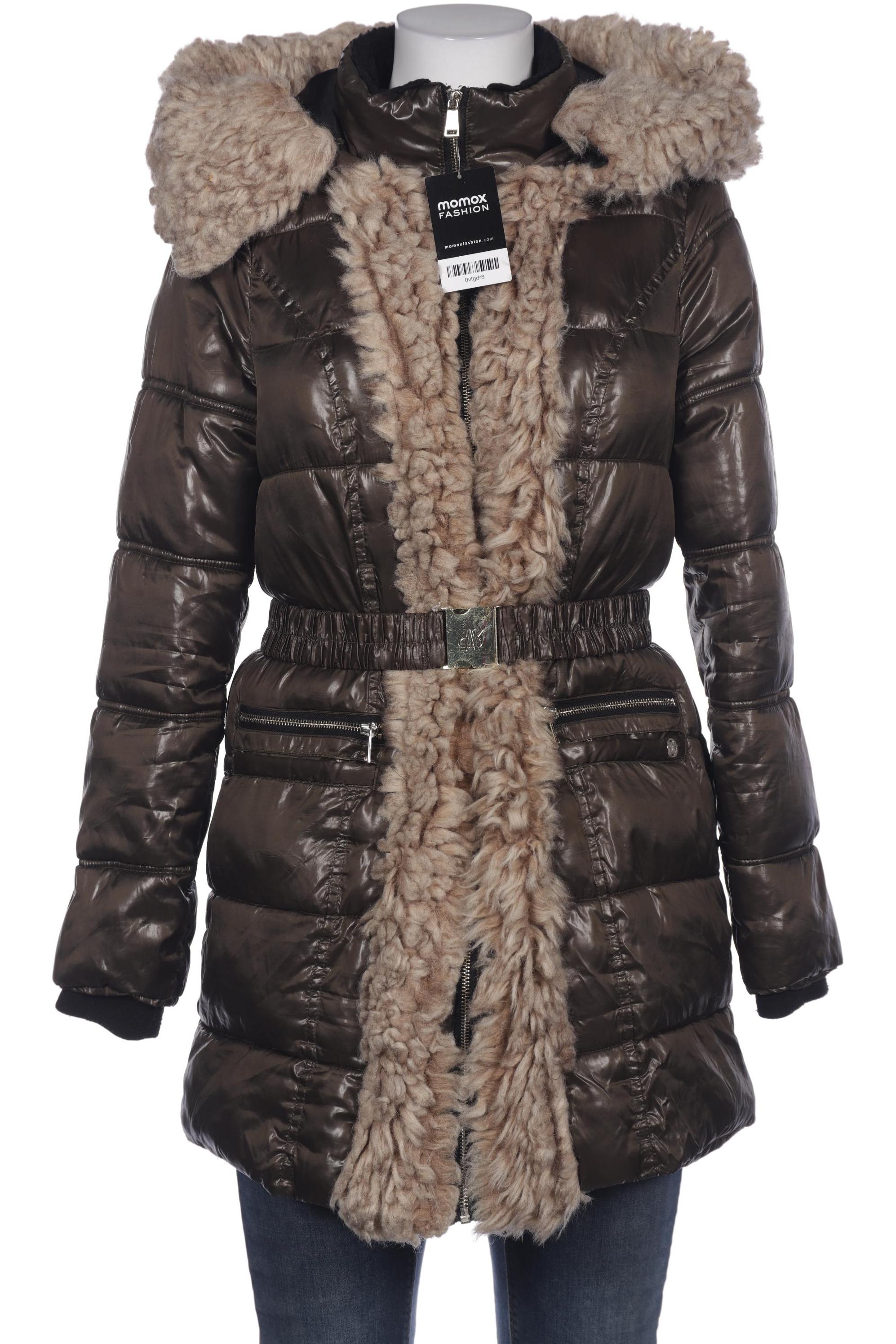 

River Island Damen Mantel, grün, Gr. 38