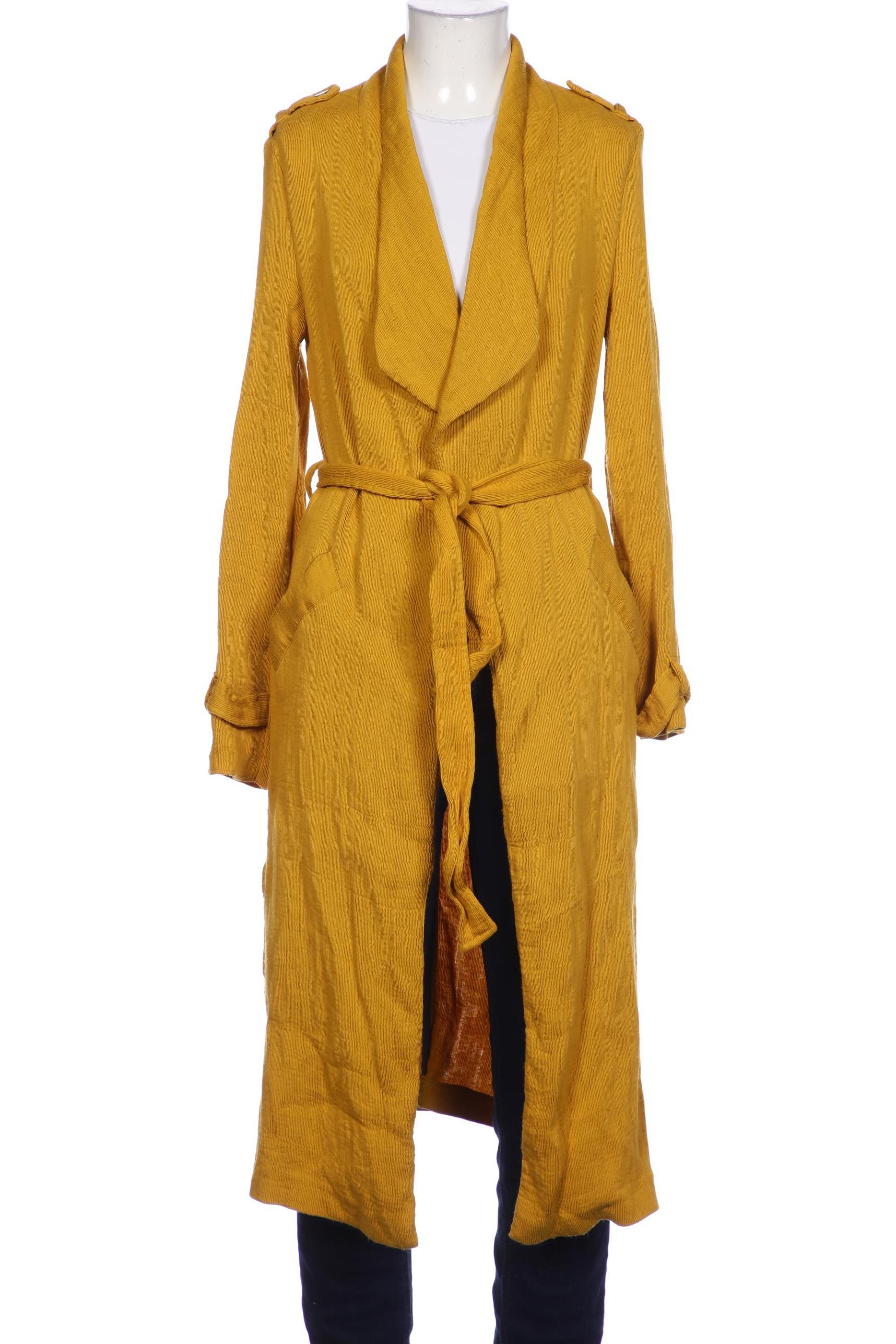 

River Island Damen Mantel, gelb