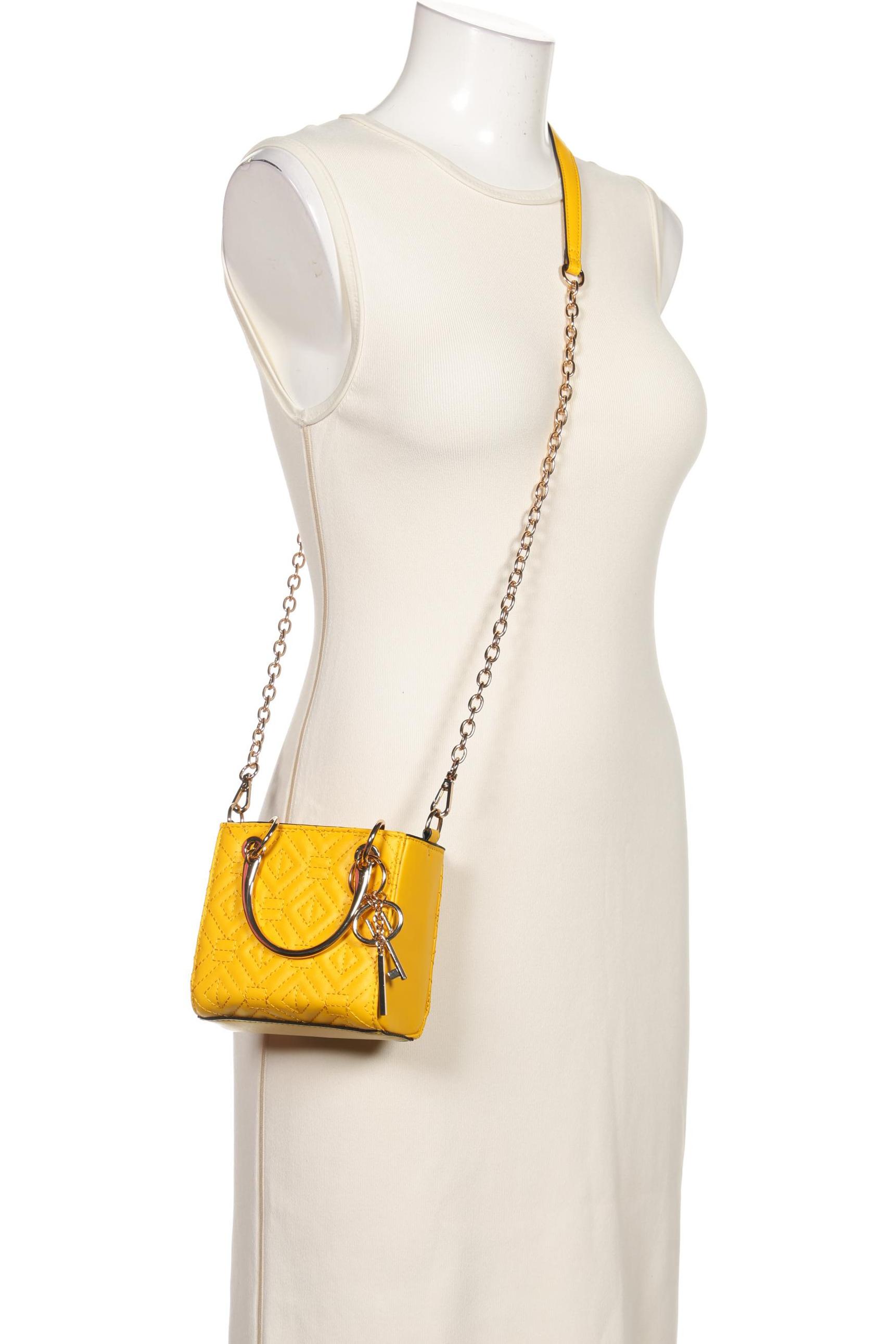 

River Island Damen Handtasche, gelb, Gr.