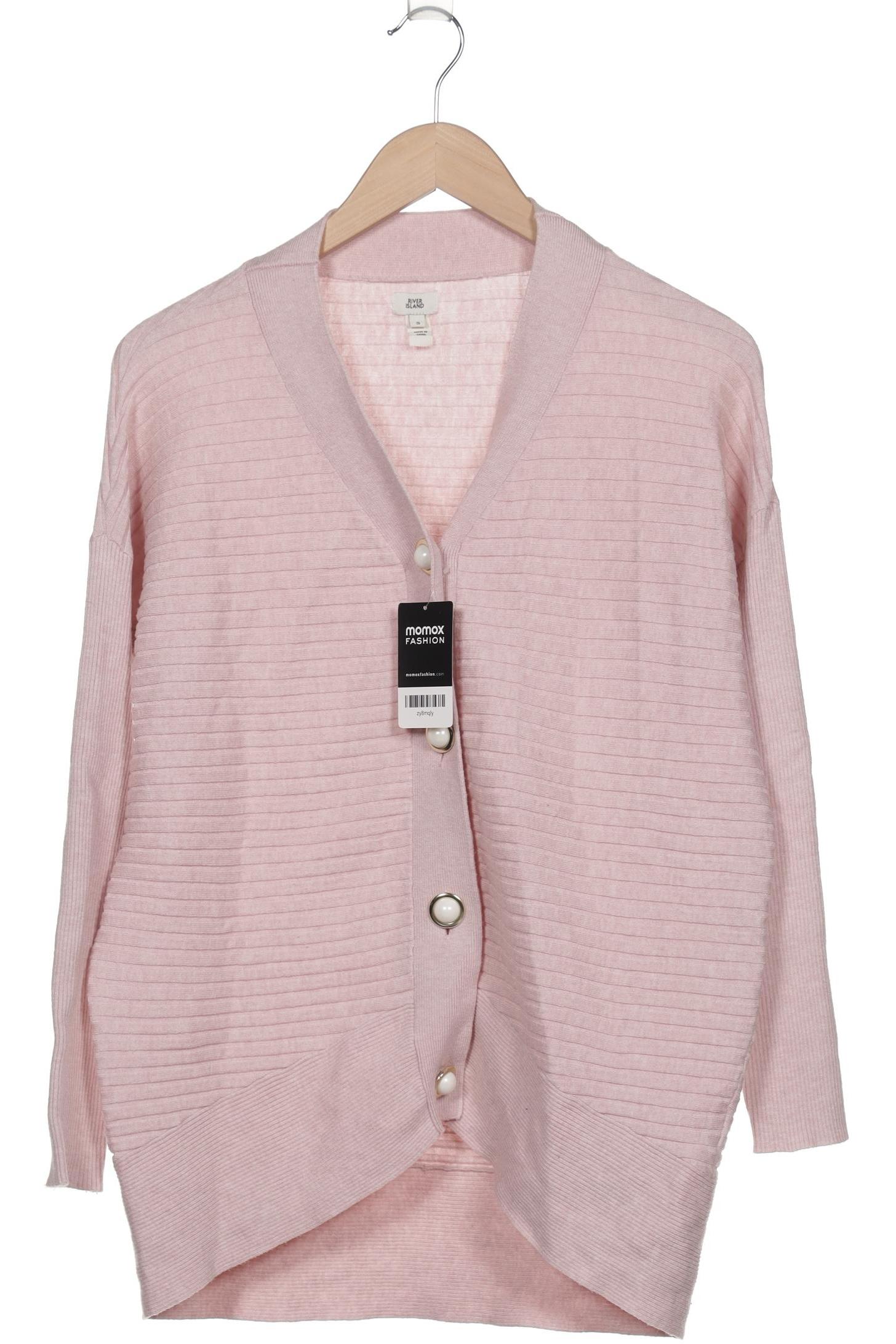 

River Island Damen Strickjacke, pink, Gr. 36