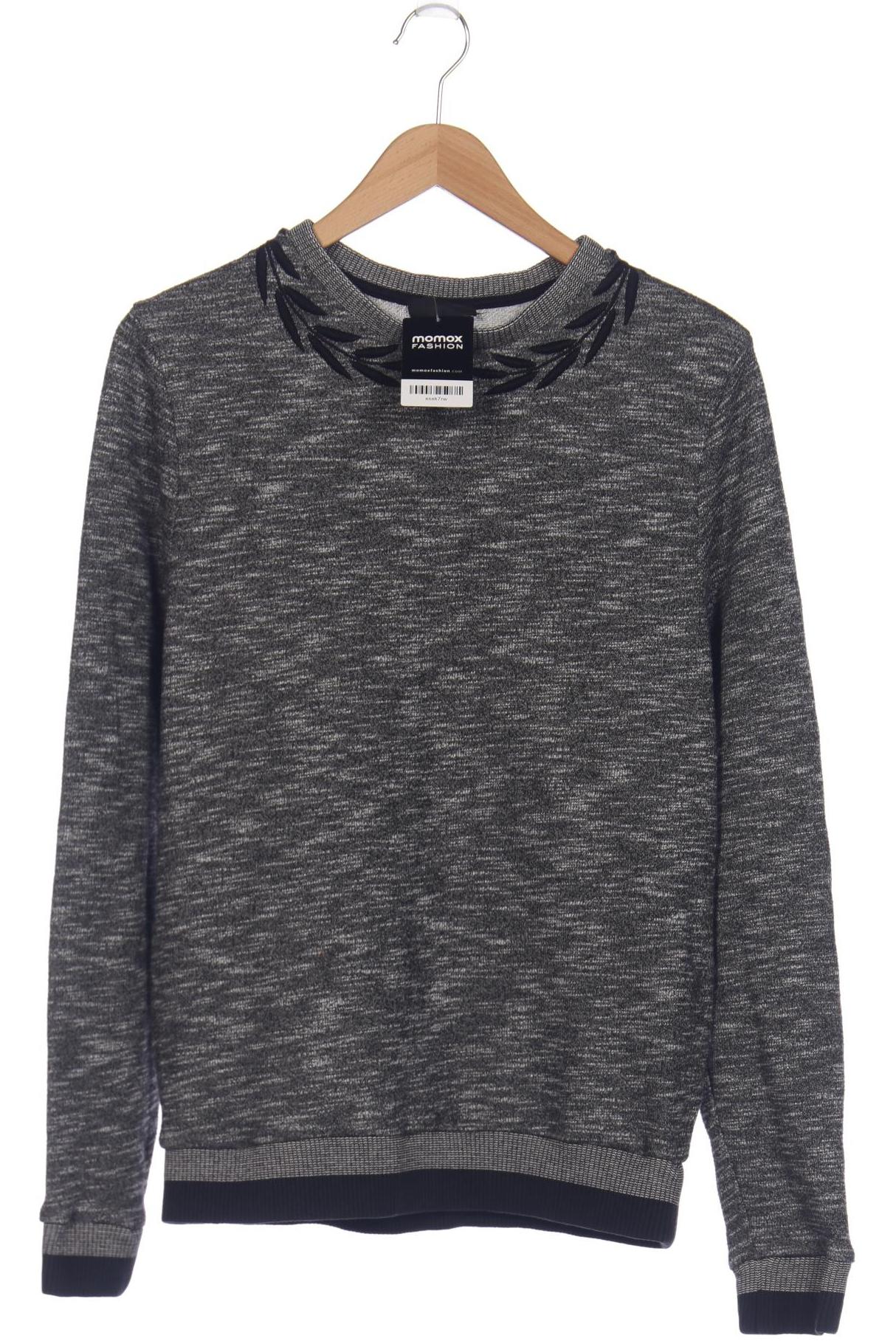 

River Island Herren Sweatshirt, grau, Gr. 48