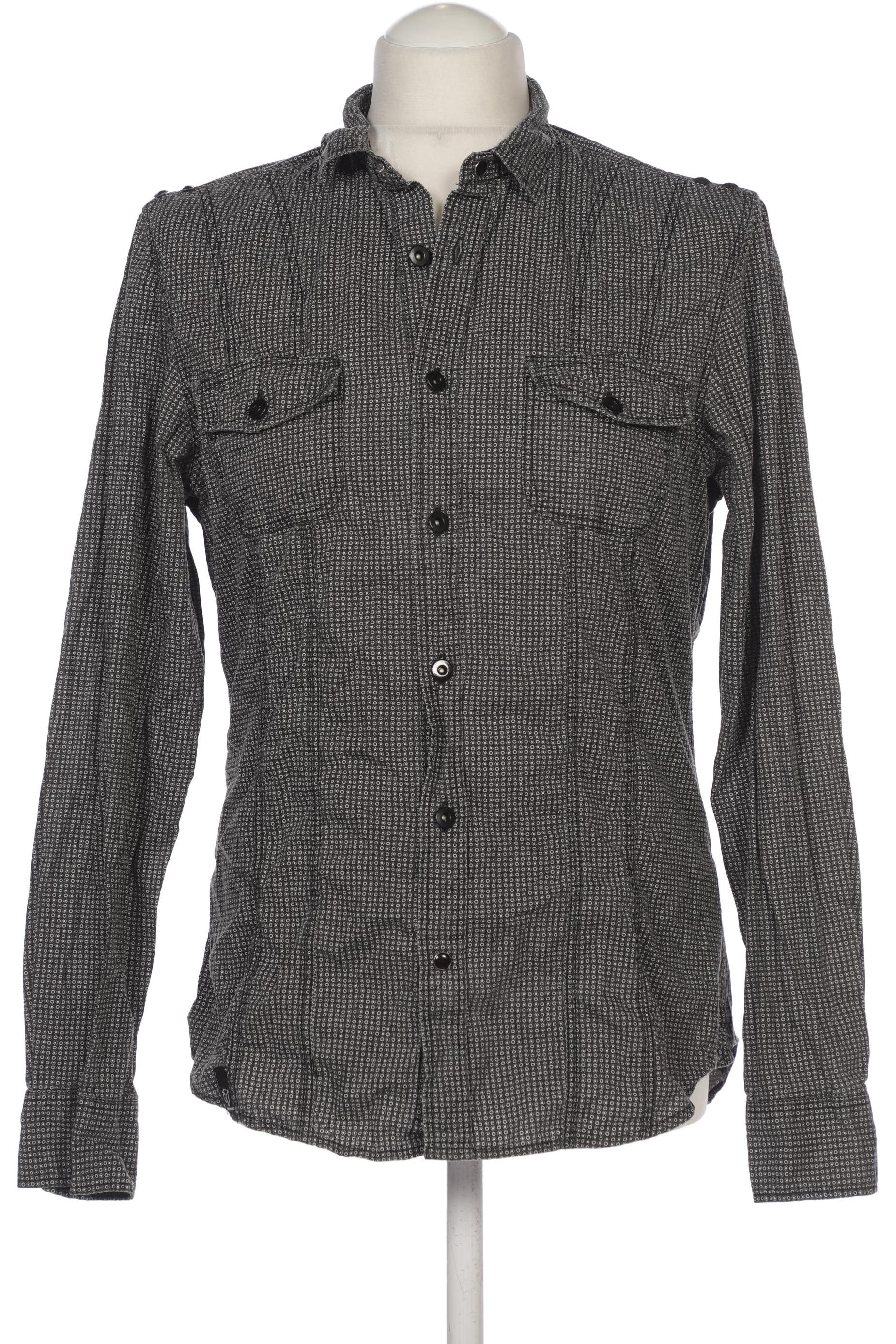 

River Island Herren Hemd, grau