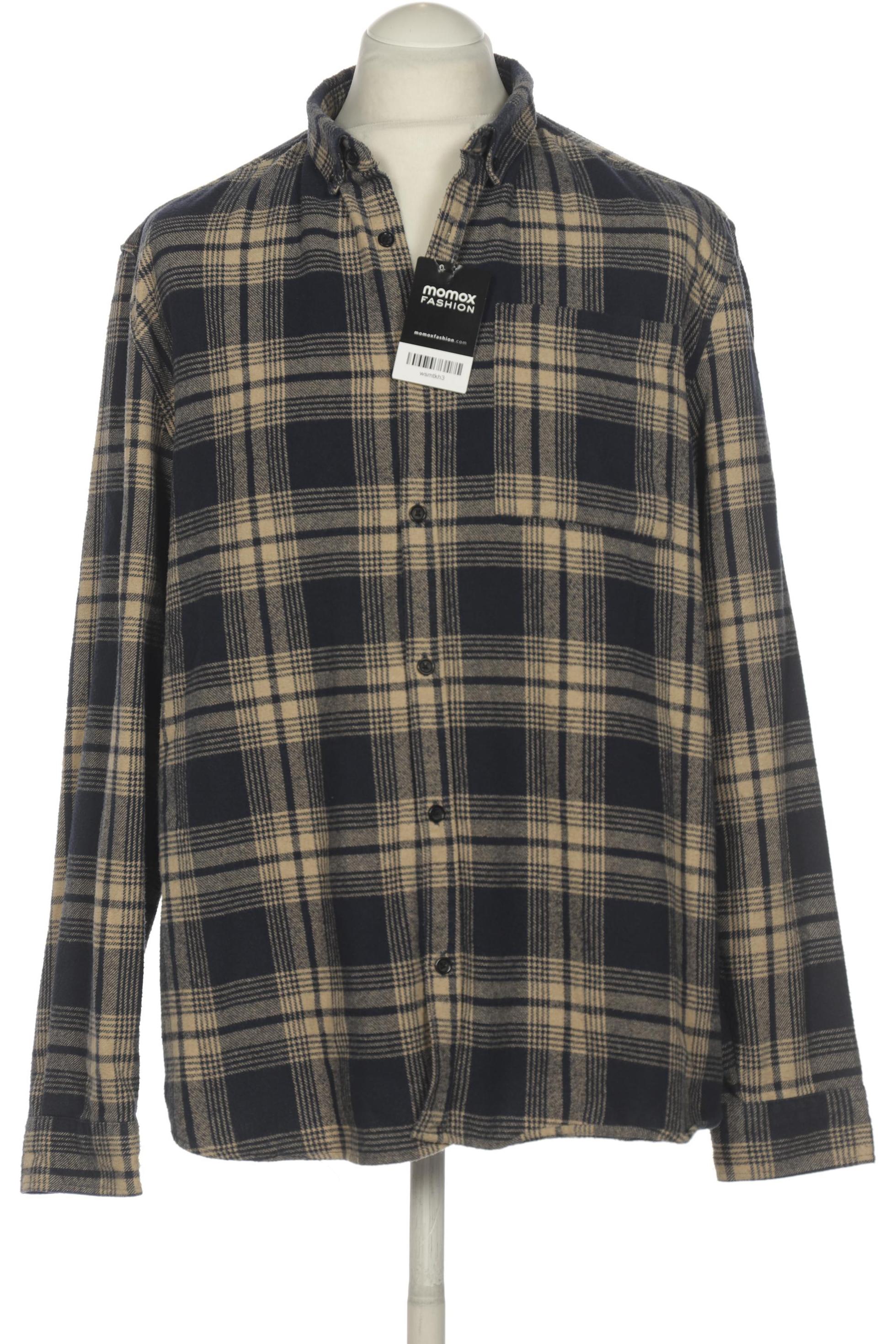 

River Island Herren Hemd, marineblau, Gr. 54