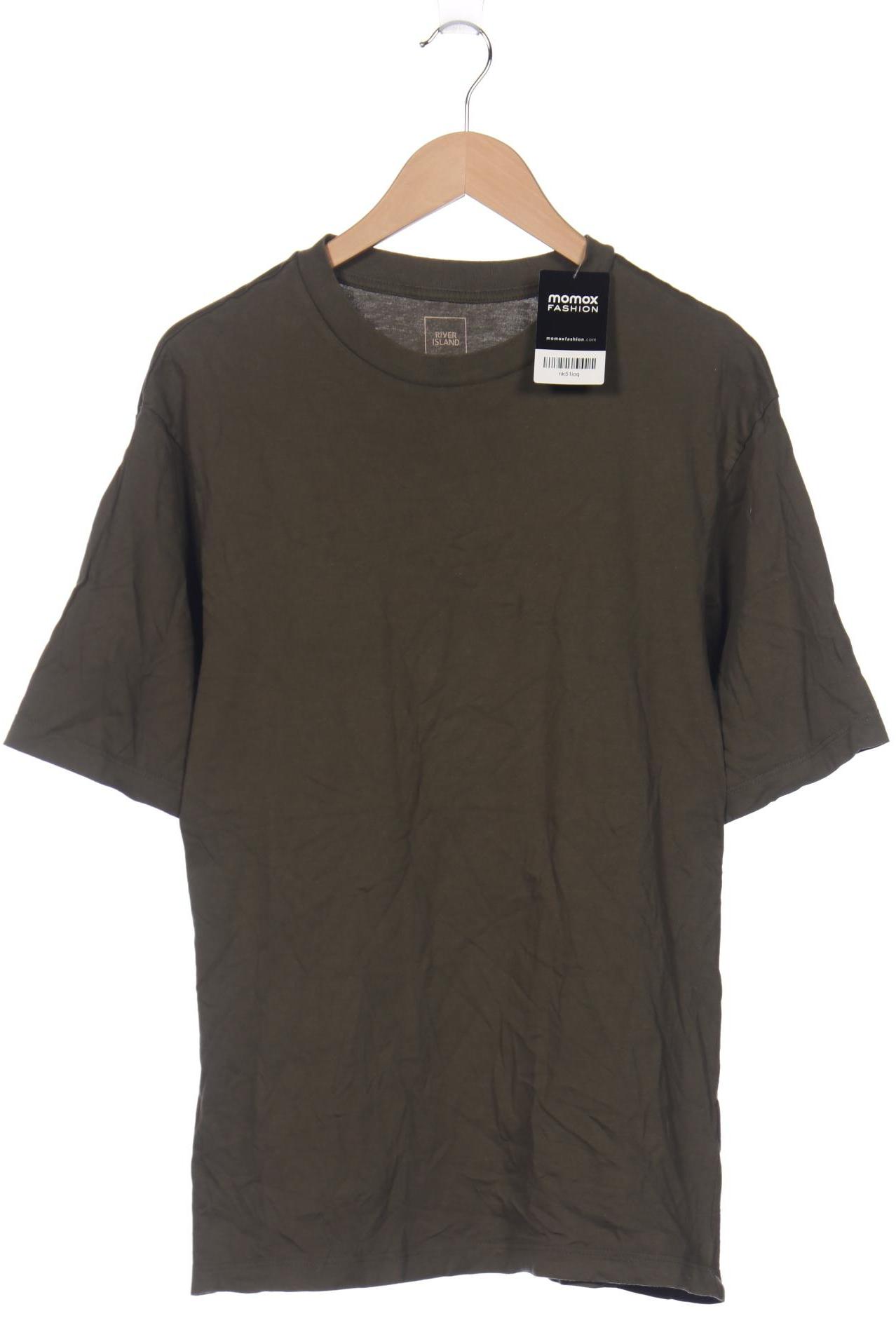 

River Island Herren T-Shirt, grün, Gr. 46