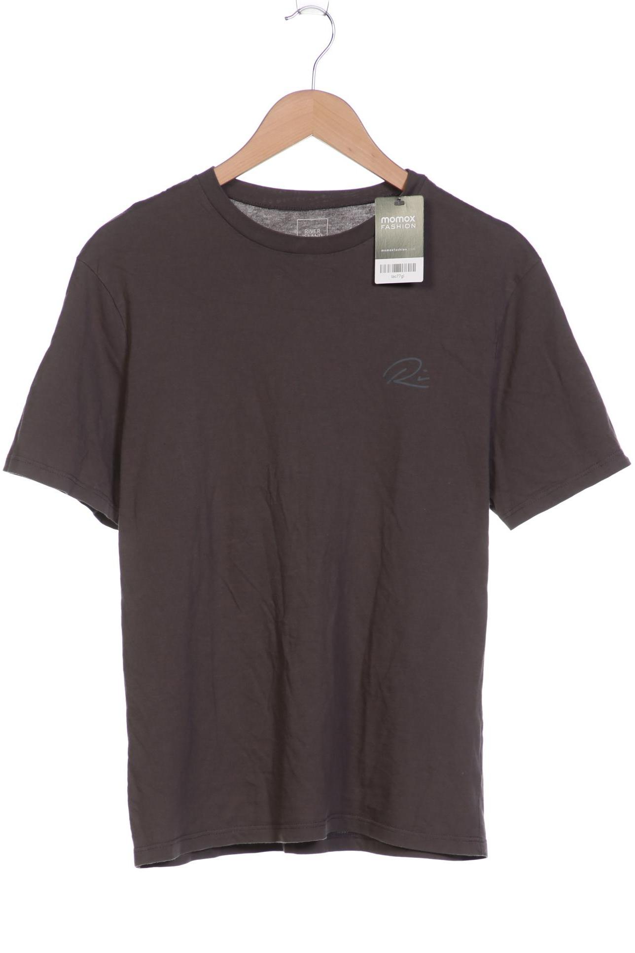 

River Island Herren T-Shirt, grau