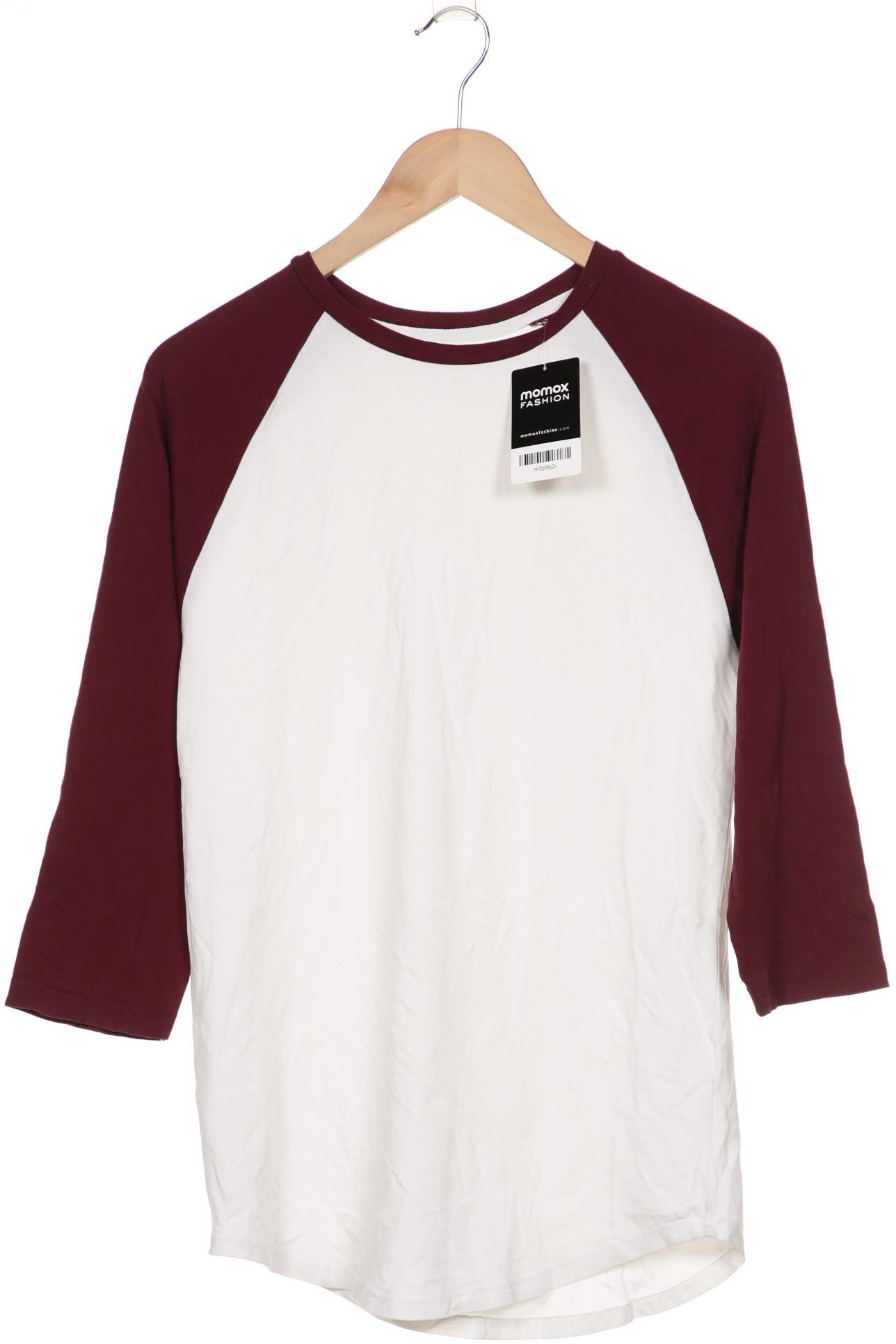 

River Island Herren Langarmshirt, weiß