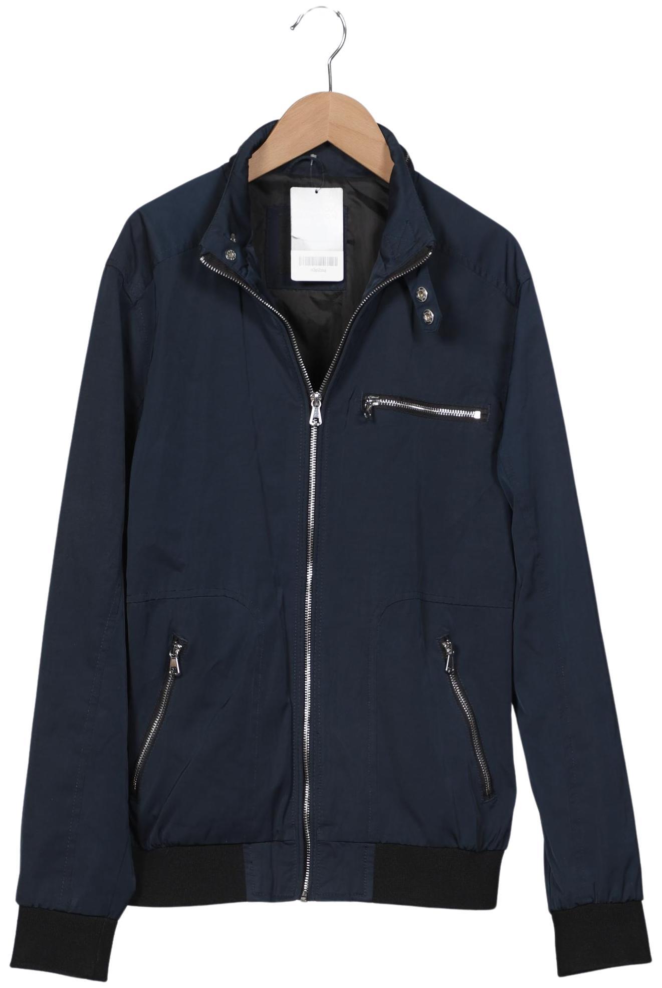

River Island Herren Jacke, marineblau, Gr. 48