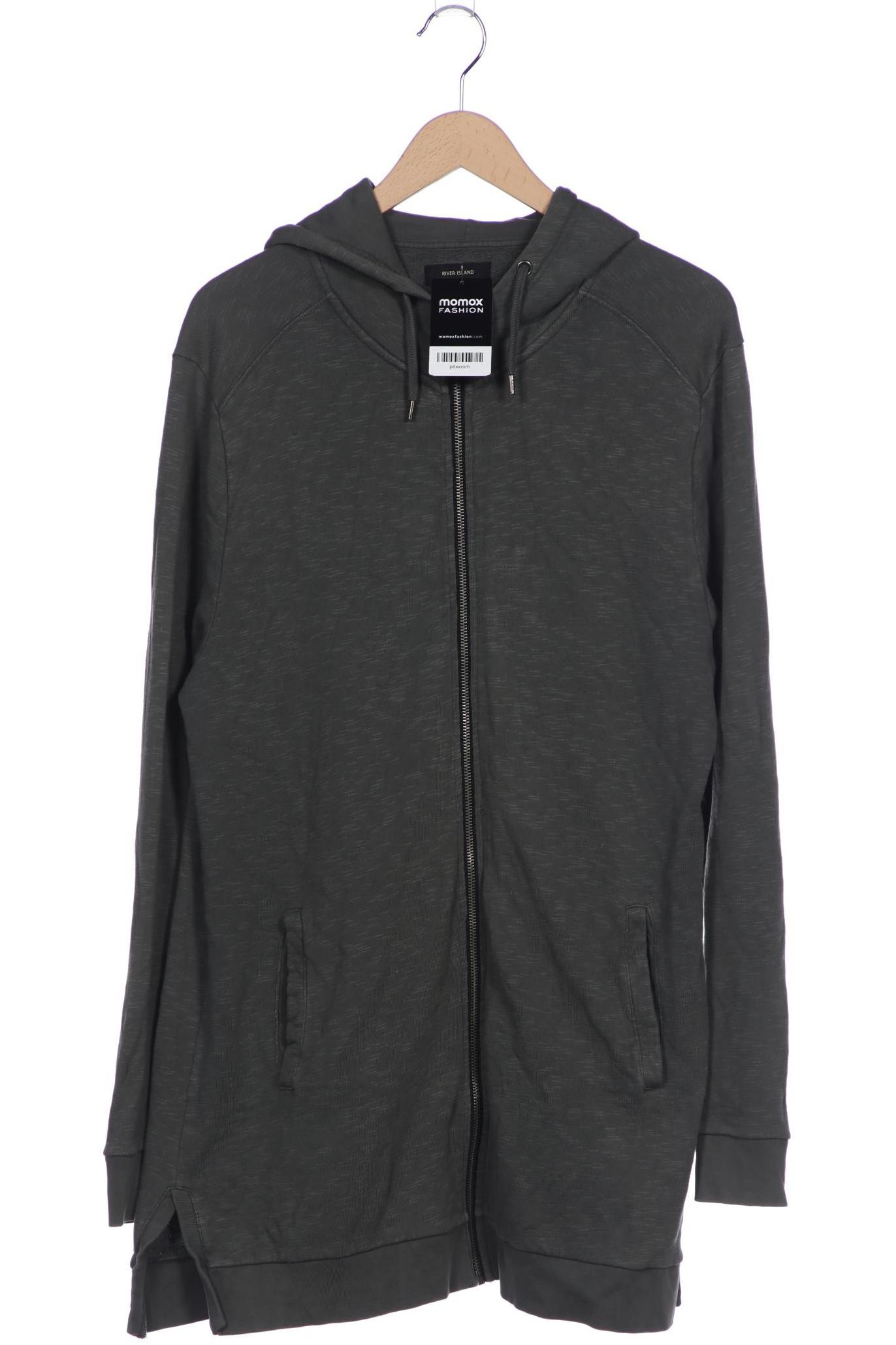 

River Island Herren Kapuzenpullover, grün, Gr. 52