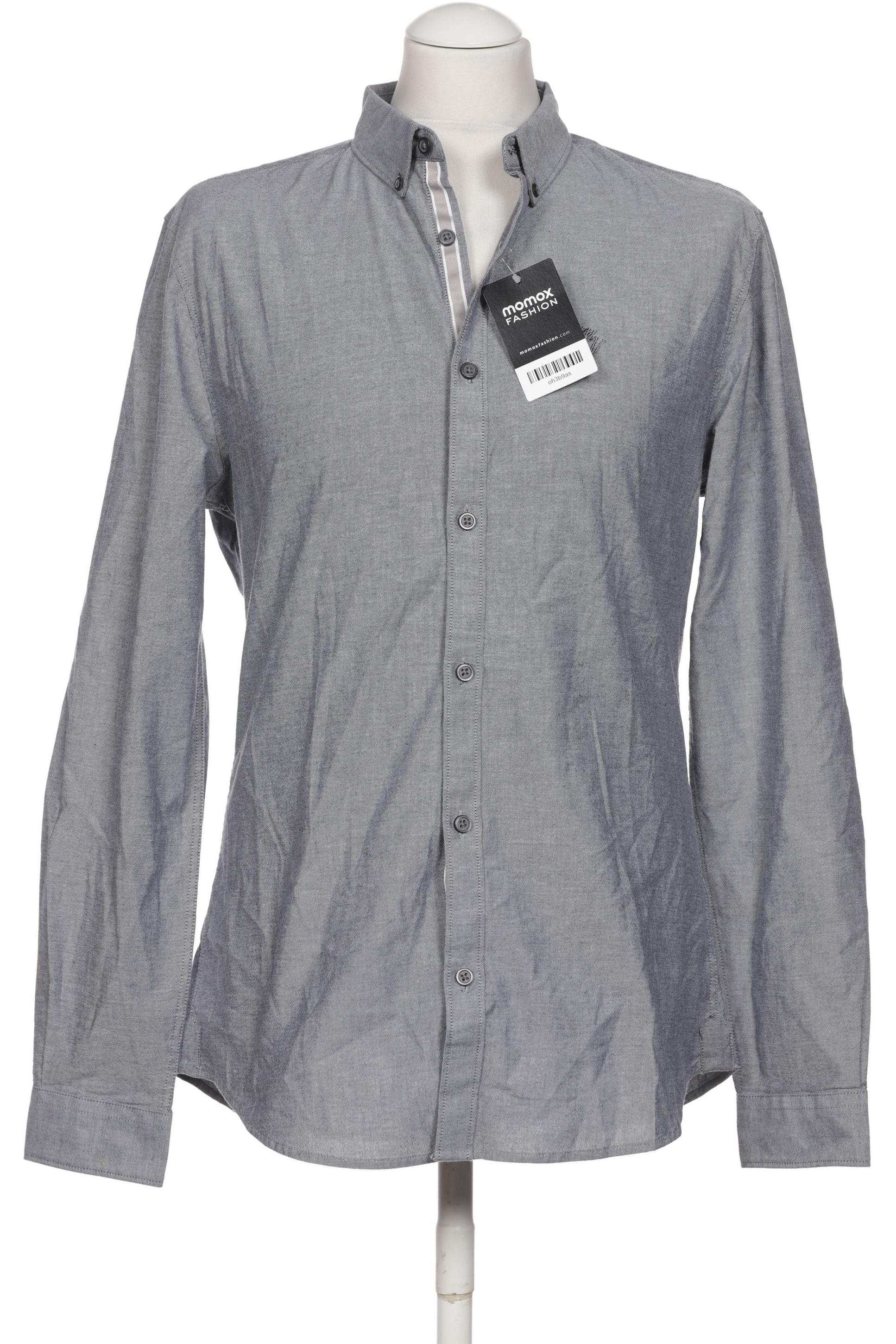 

River Island Herren Hemd, grau