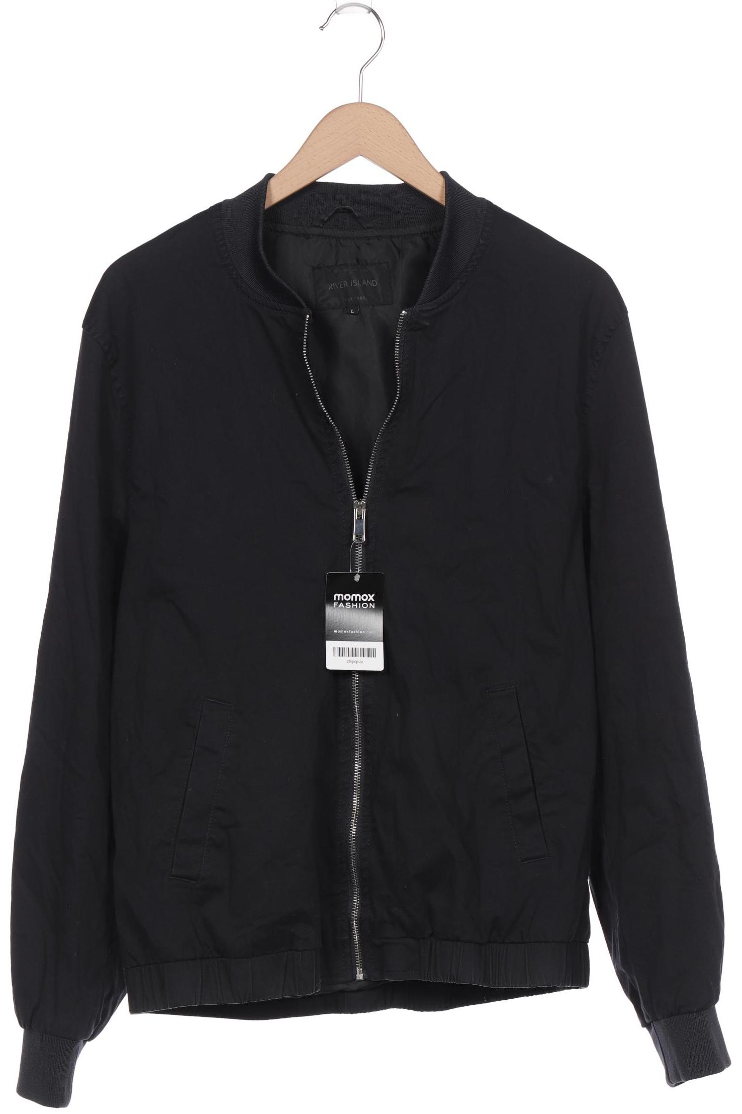 

River Island Herren Jacke, marineblau, Gr. 52