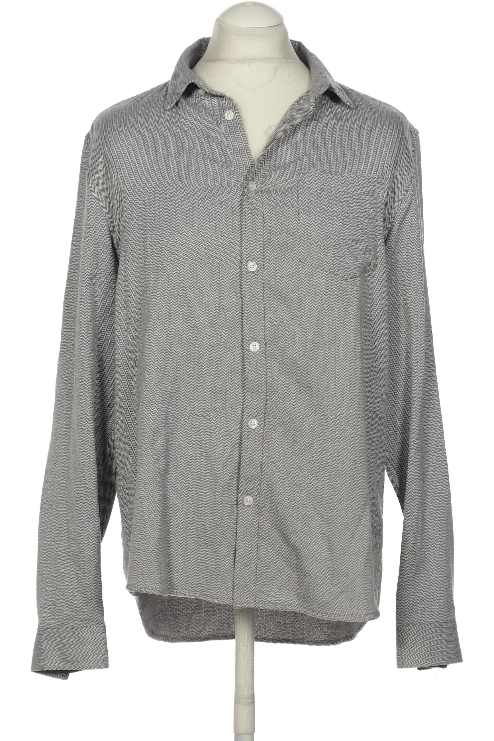 

River Island Herren Hemd, grau