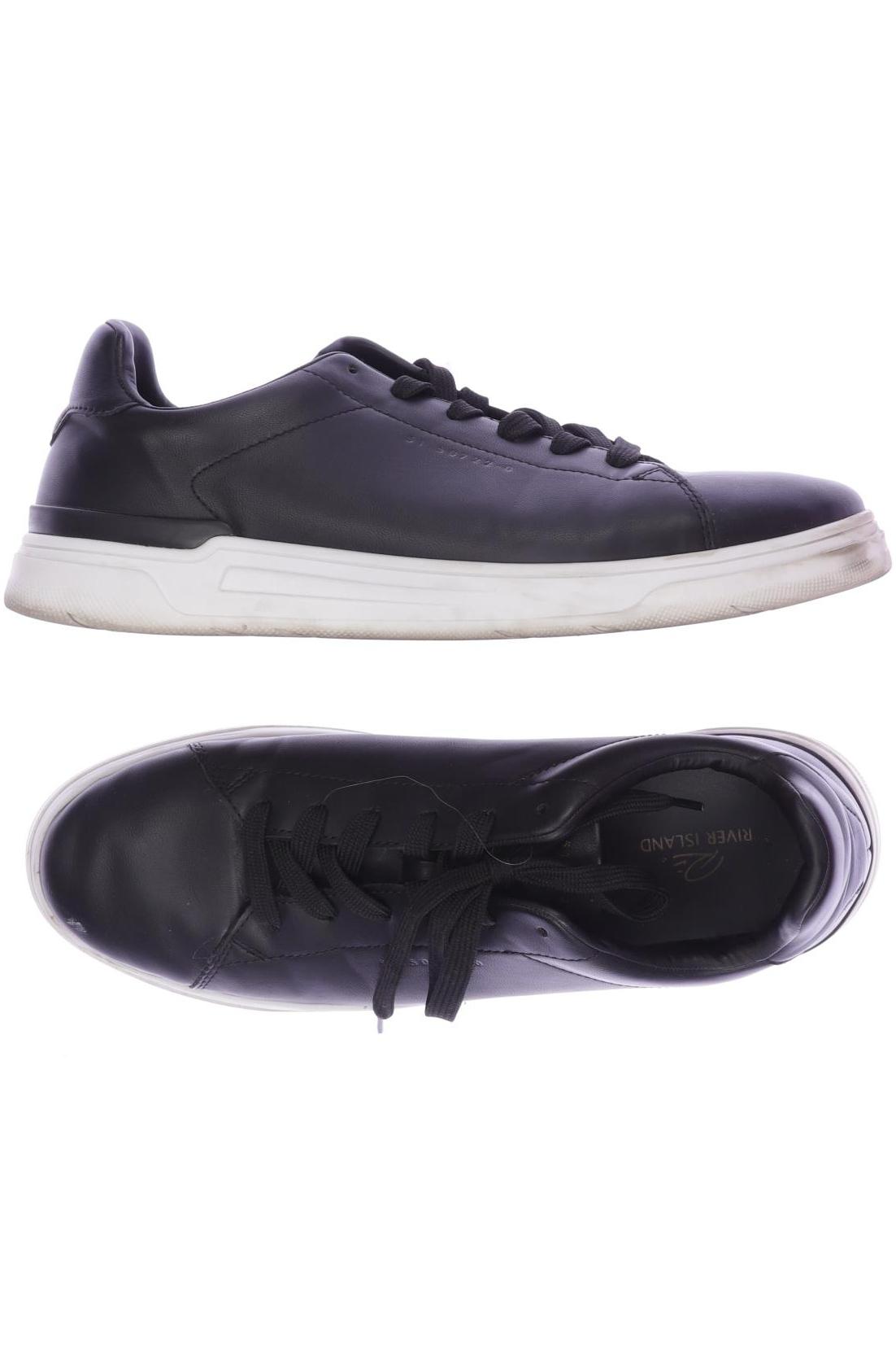 

River Island Herren Sneakers, schwarz, Gr. 45