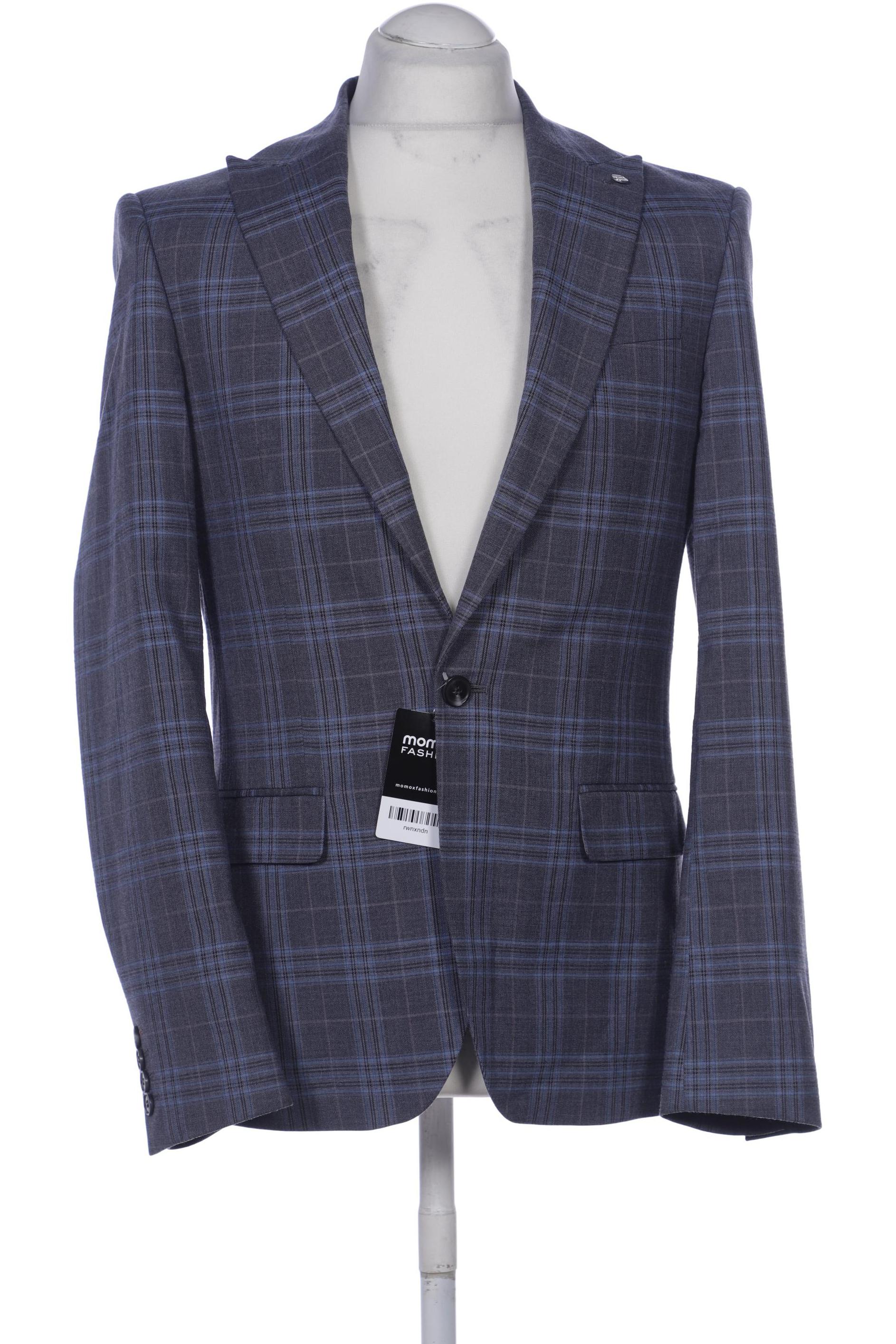 

River Island Herren Sakko, blau, Gr. 48