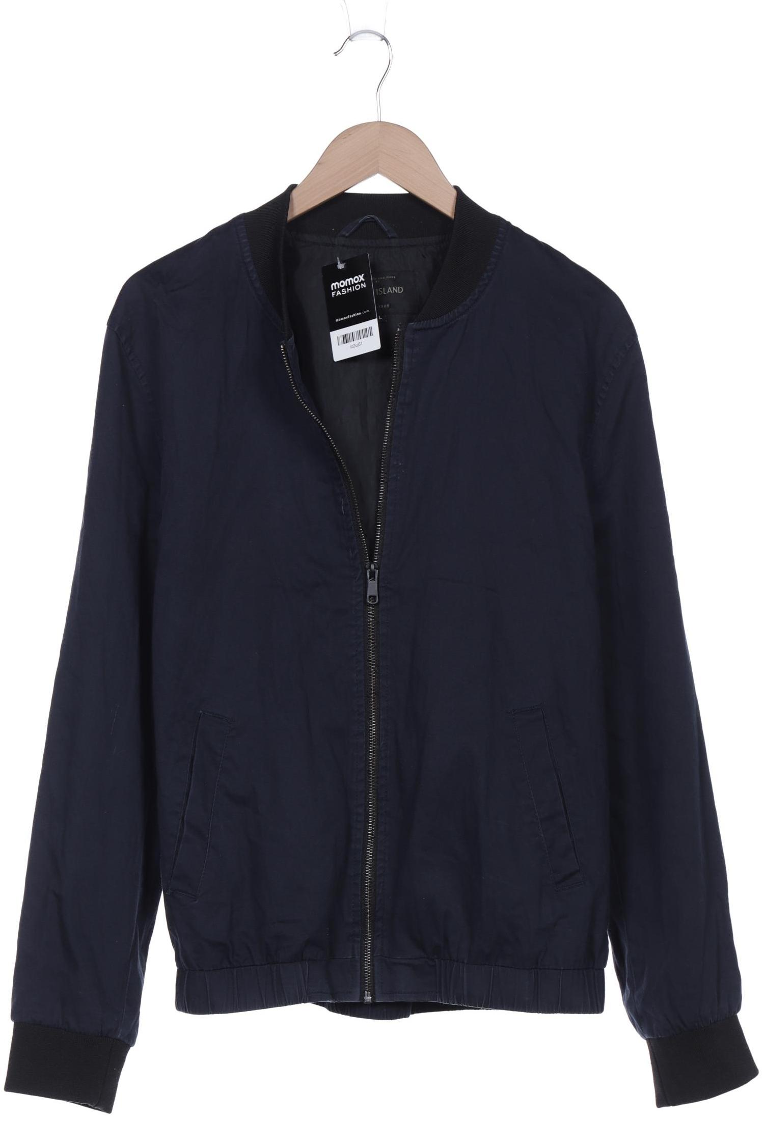 

River Island Herren Jacke, marineblau, Gr. 52