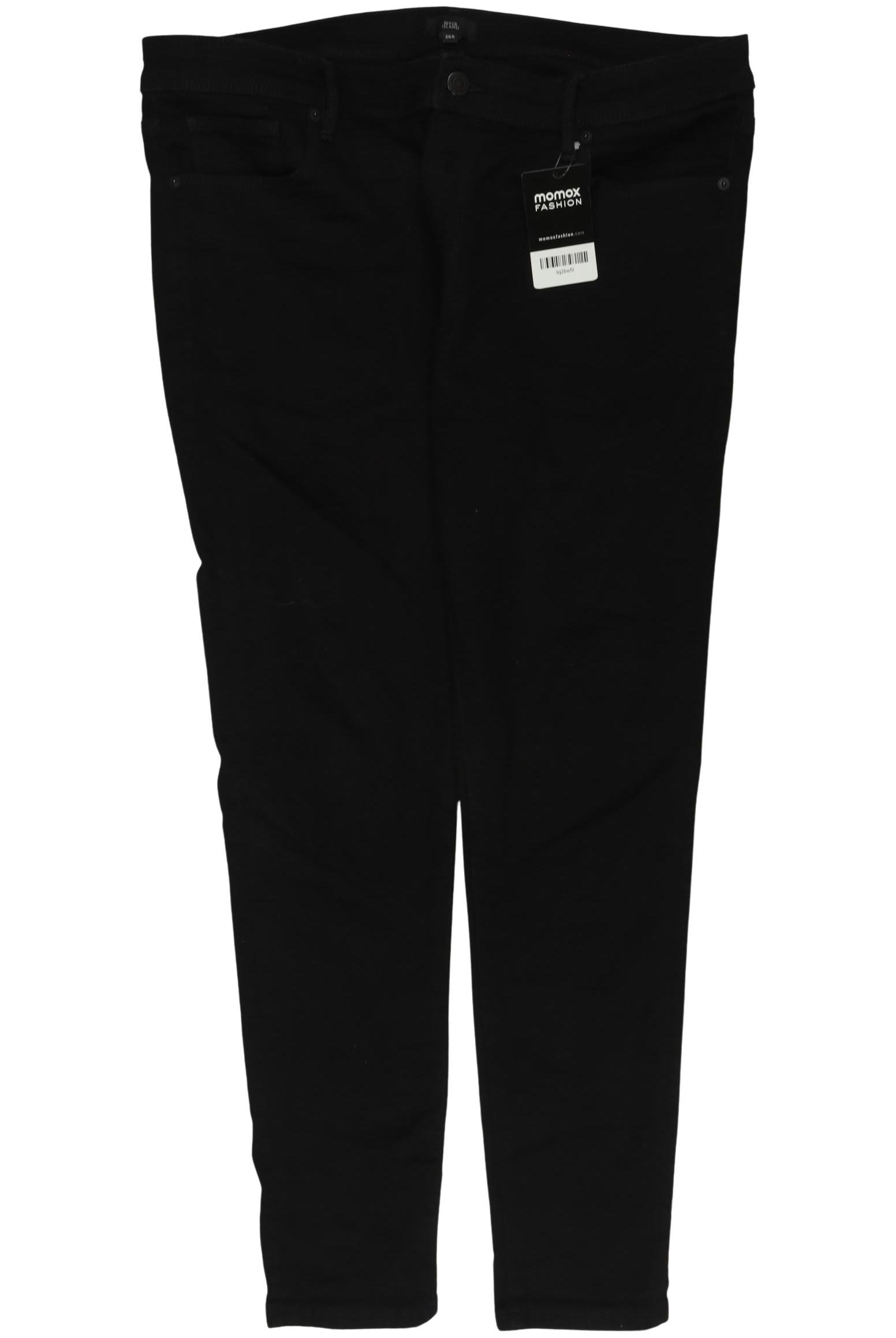 

River Island Herren Jeans, schwarz, Gr. 38