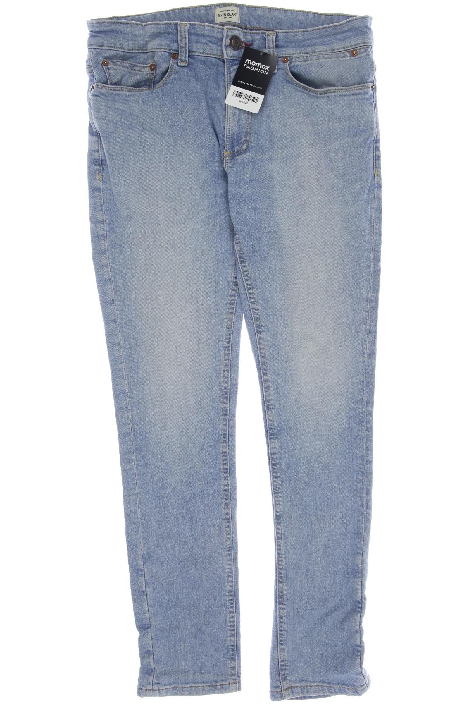 

River Island Herren Jeans, hellblau, Gr. 32