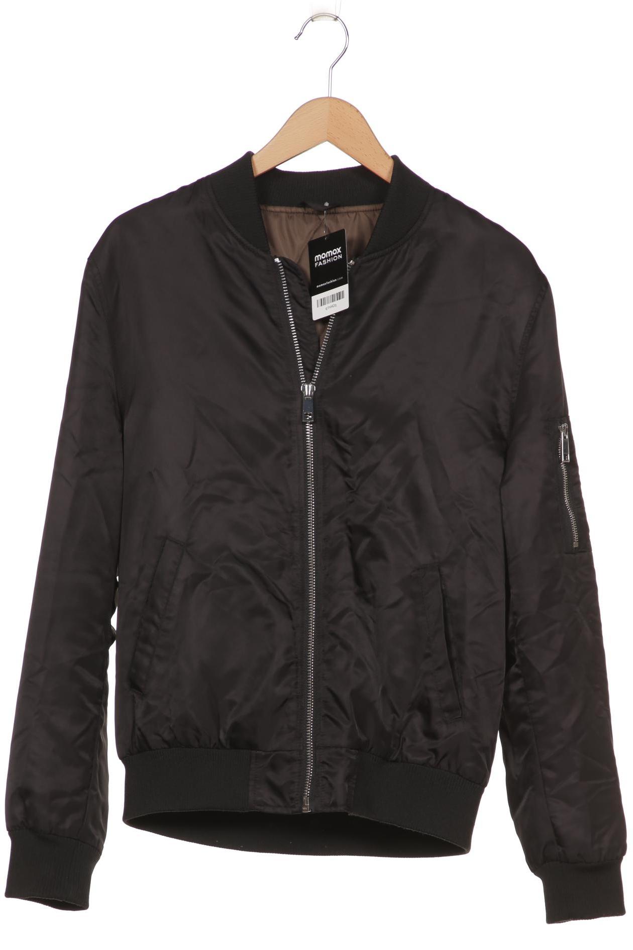 

River Island Herren Jacke, schwarz, Gr. 48