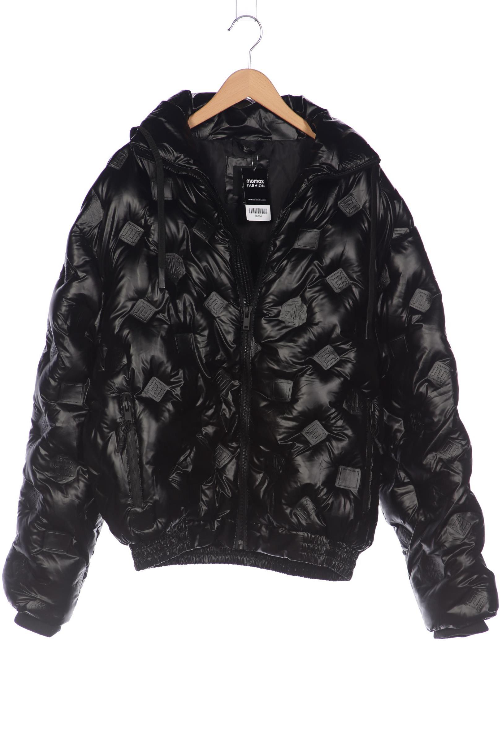 

River Island Herren Jacke, schwarz, Gr. 48
