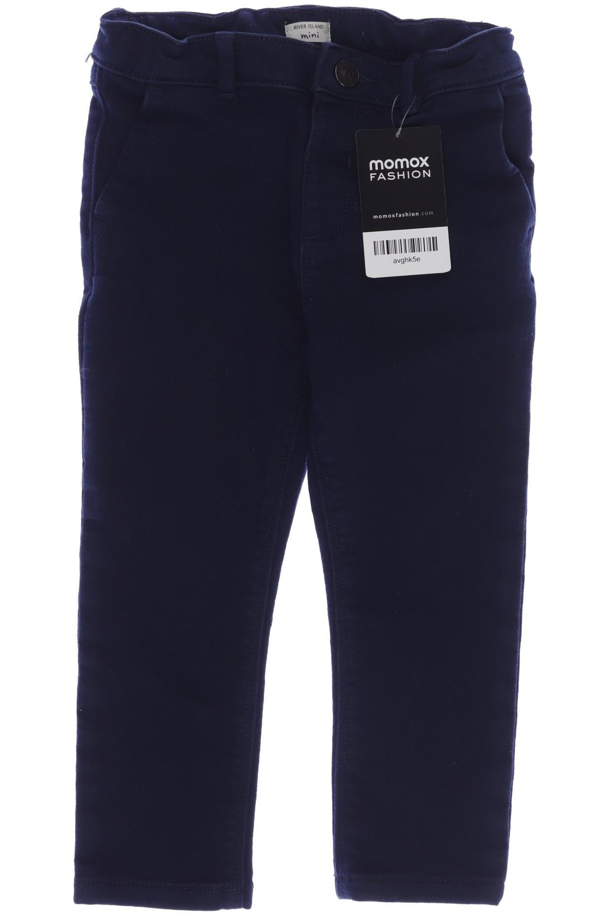 

River Island Jungen Stoffhose, marineblau