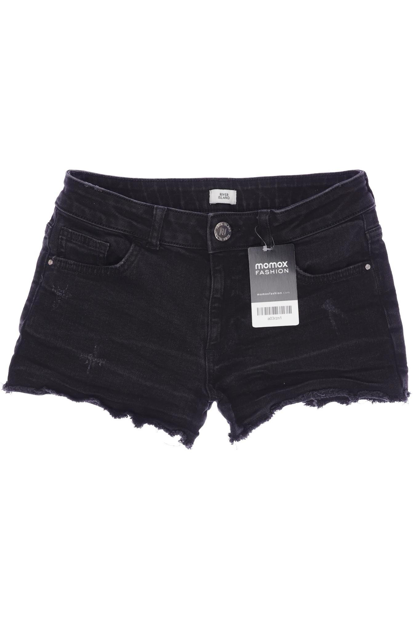 

River Island Damen Shorts, schwarz, Gr. 152
