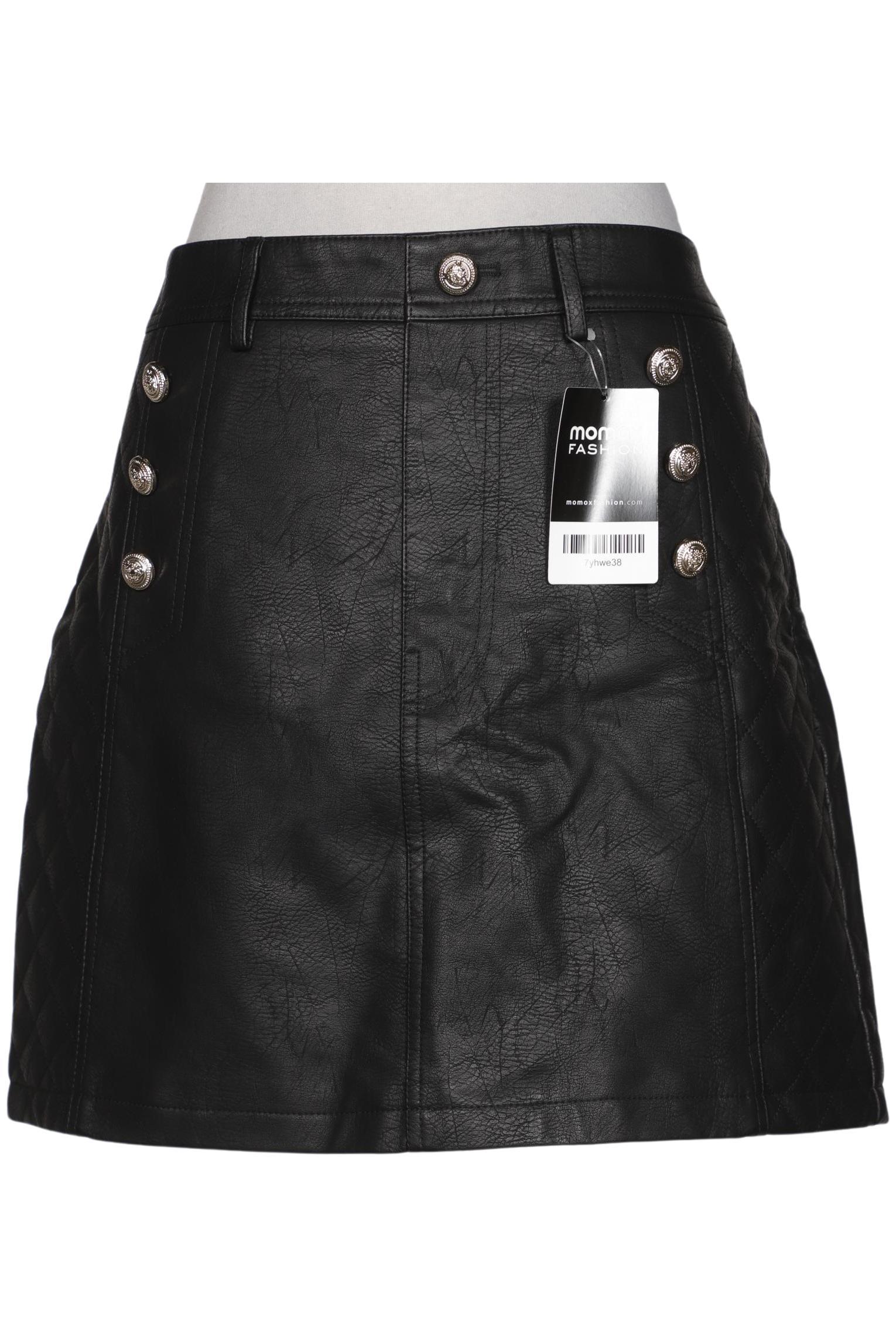 

River Island Petite Damen Rock, schwarz, Gr. 38