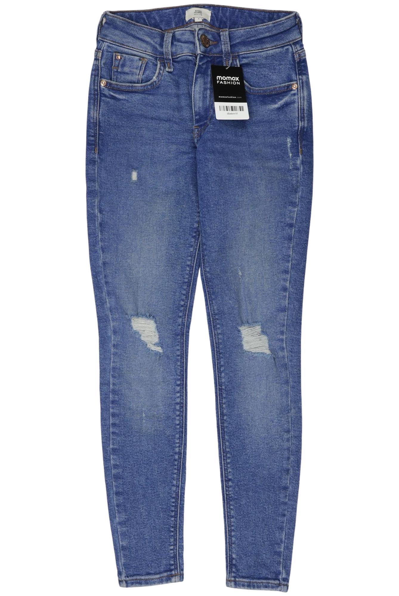 

River Island Petite Damen Jeans, blau, Gr. 30
