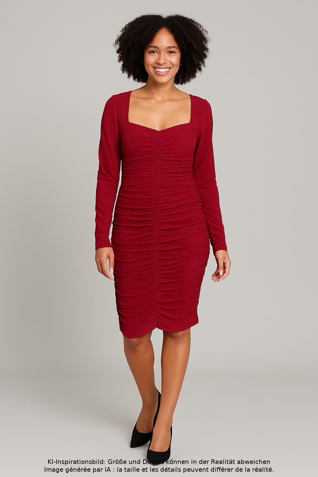 

River Island Petite Damen Kleid, rot, Gr. 38