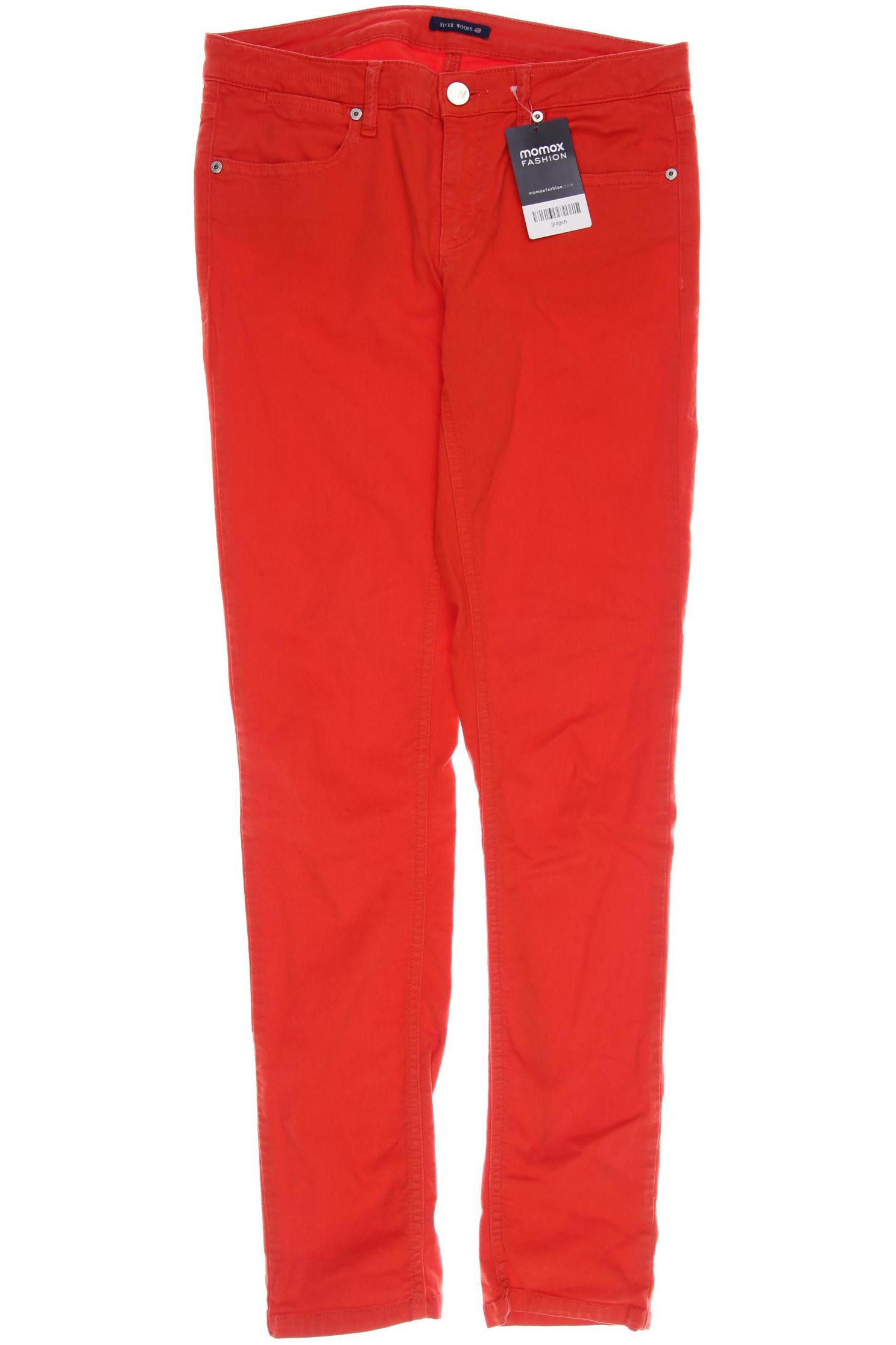 

River Woods Damen Jeans, rot