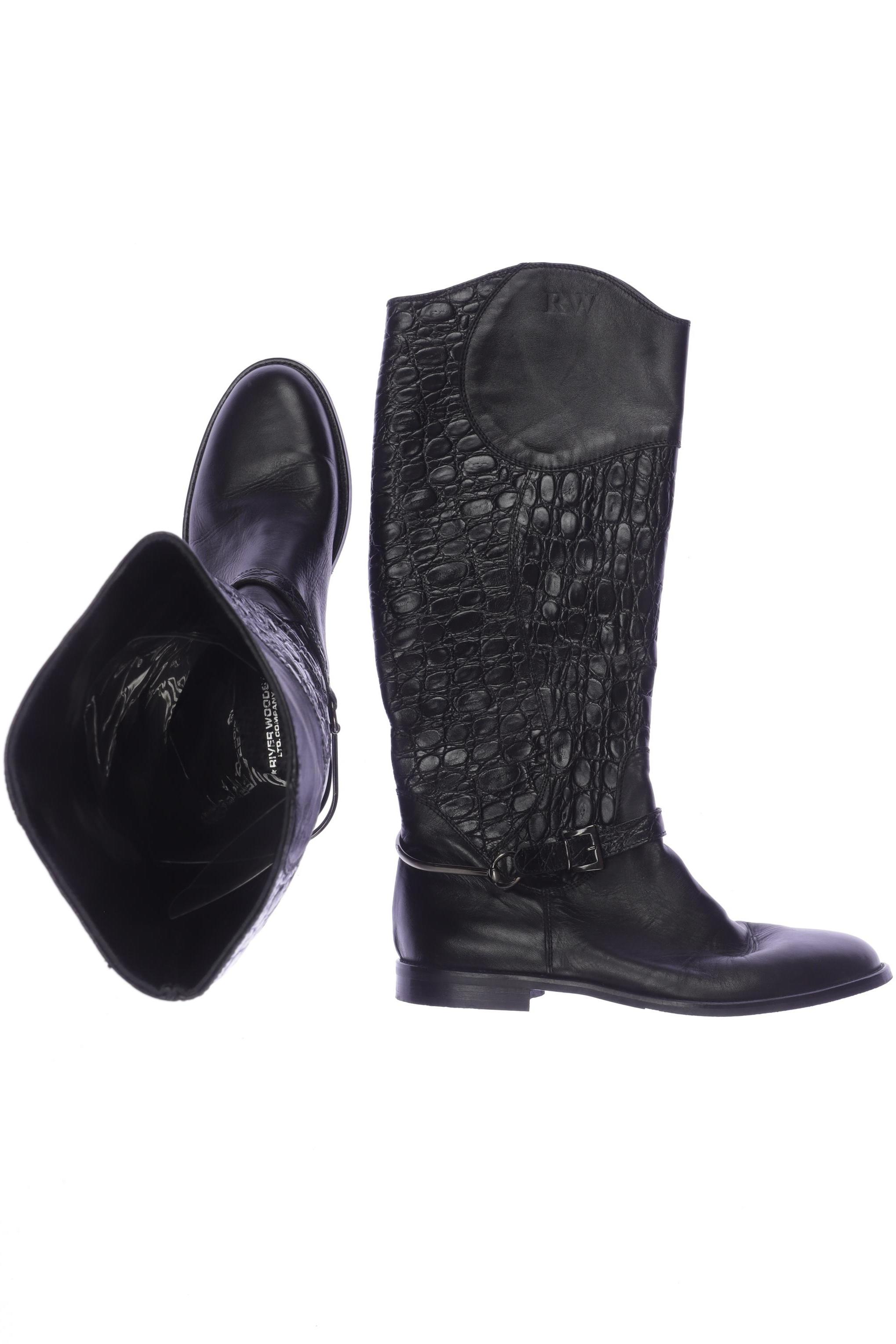 

River Woods Damen Stiefel, schwarz, Gr. 40