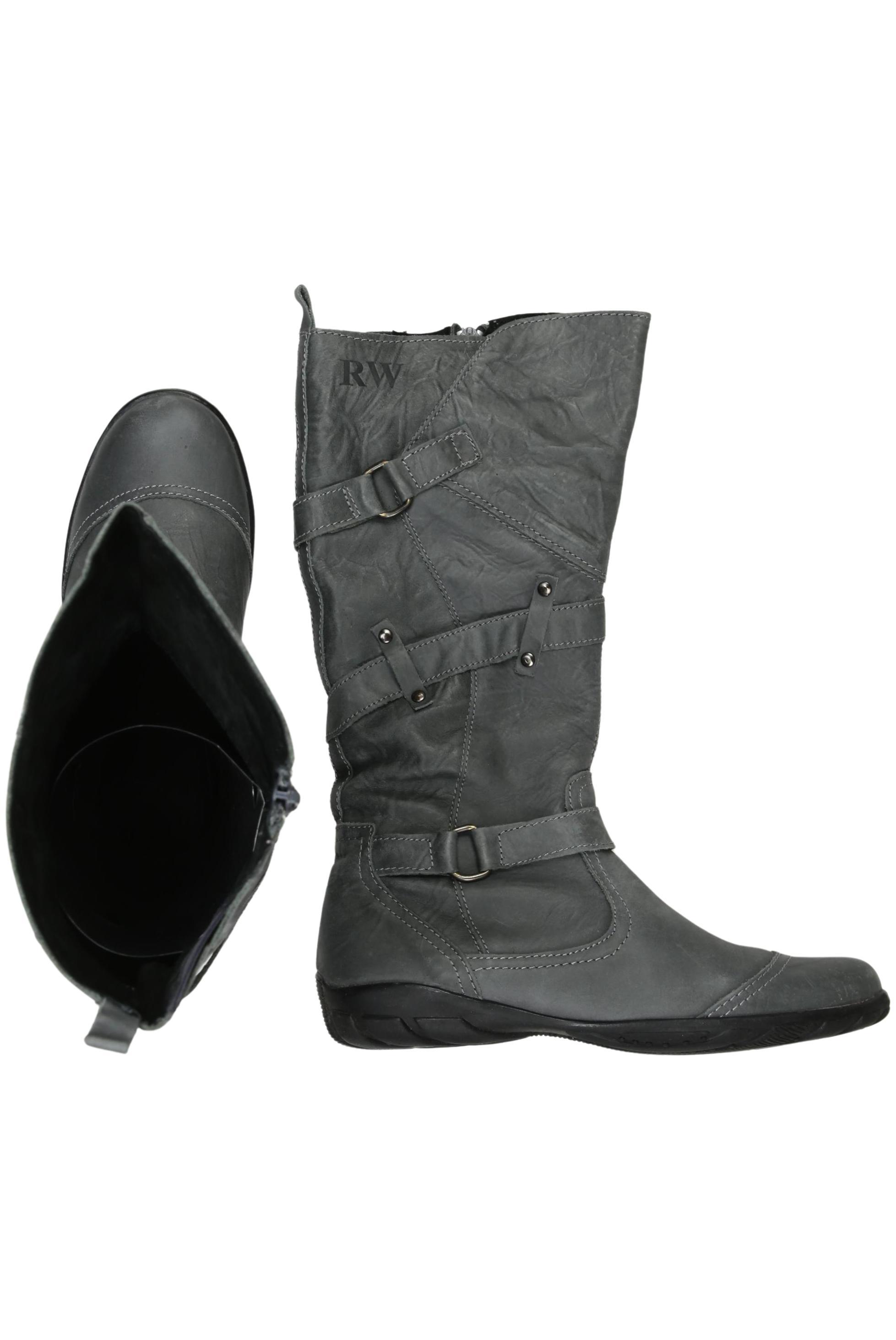 

River Woods Damen Stiefel, grau, Gr. 40