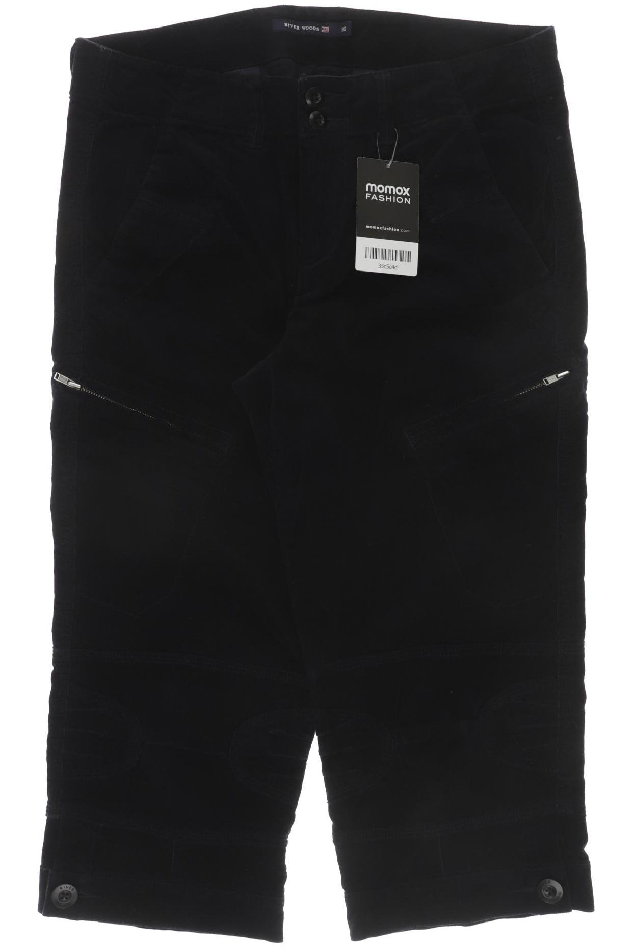 

River Woods Damen Stoffhose, blau, Gr. 36