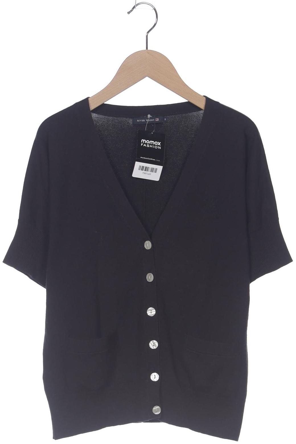 

River Woods Damen Strickjacke, schwarz, Gr. 36