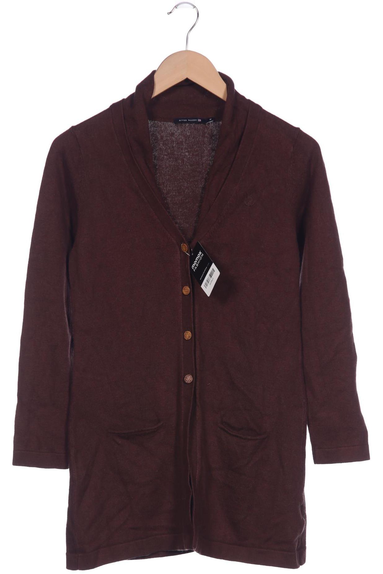 

River Woods Damen Strickjacke, braun, Gr. 38