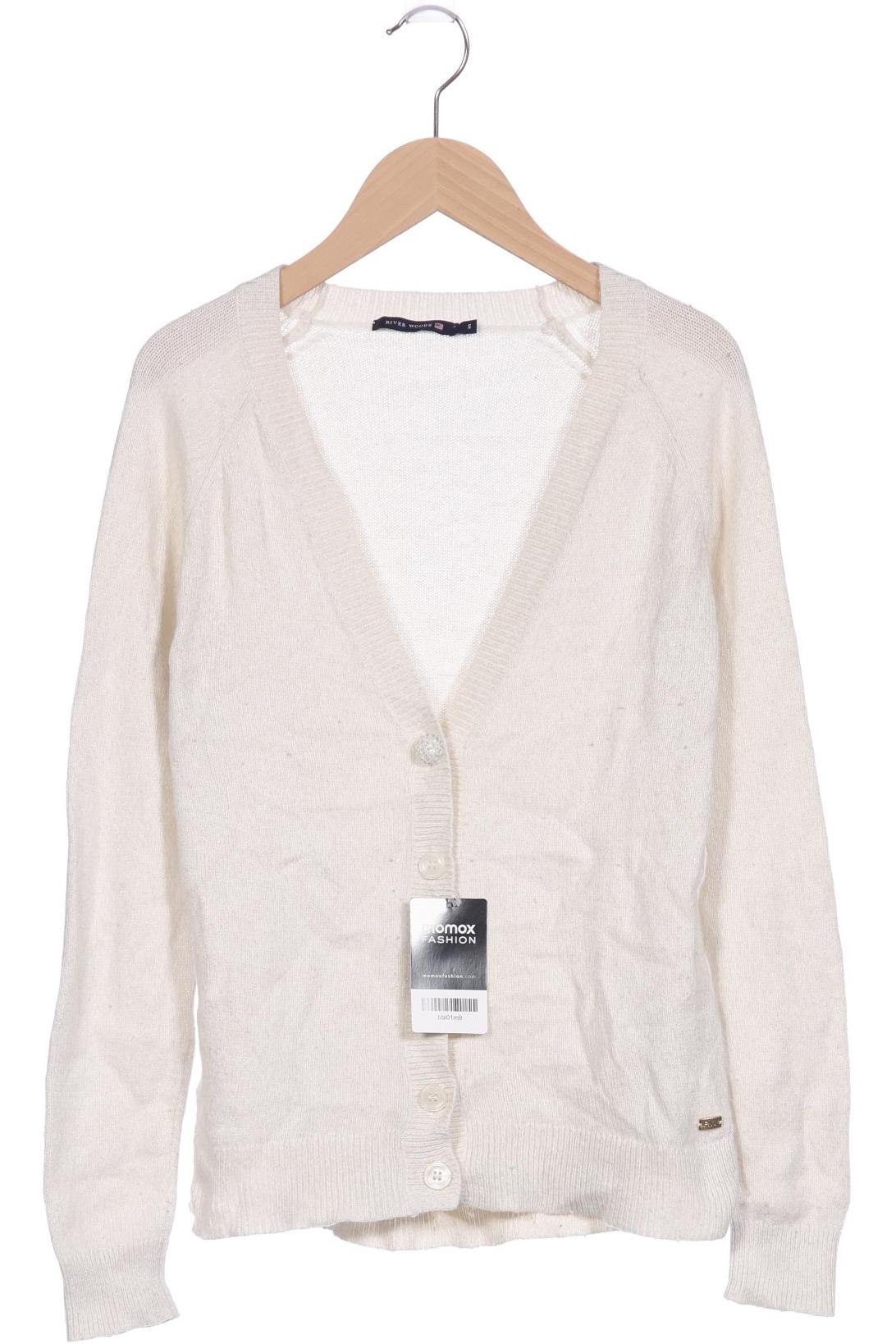 

River Woods Damen Strickjacke, cremeweiß, Gr. 36