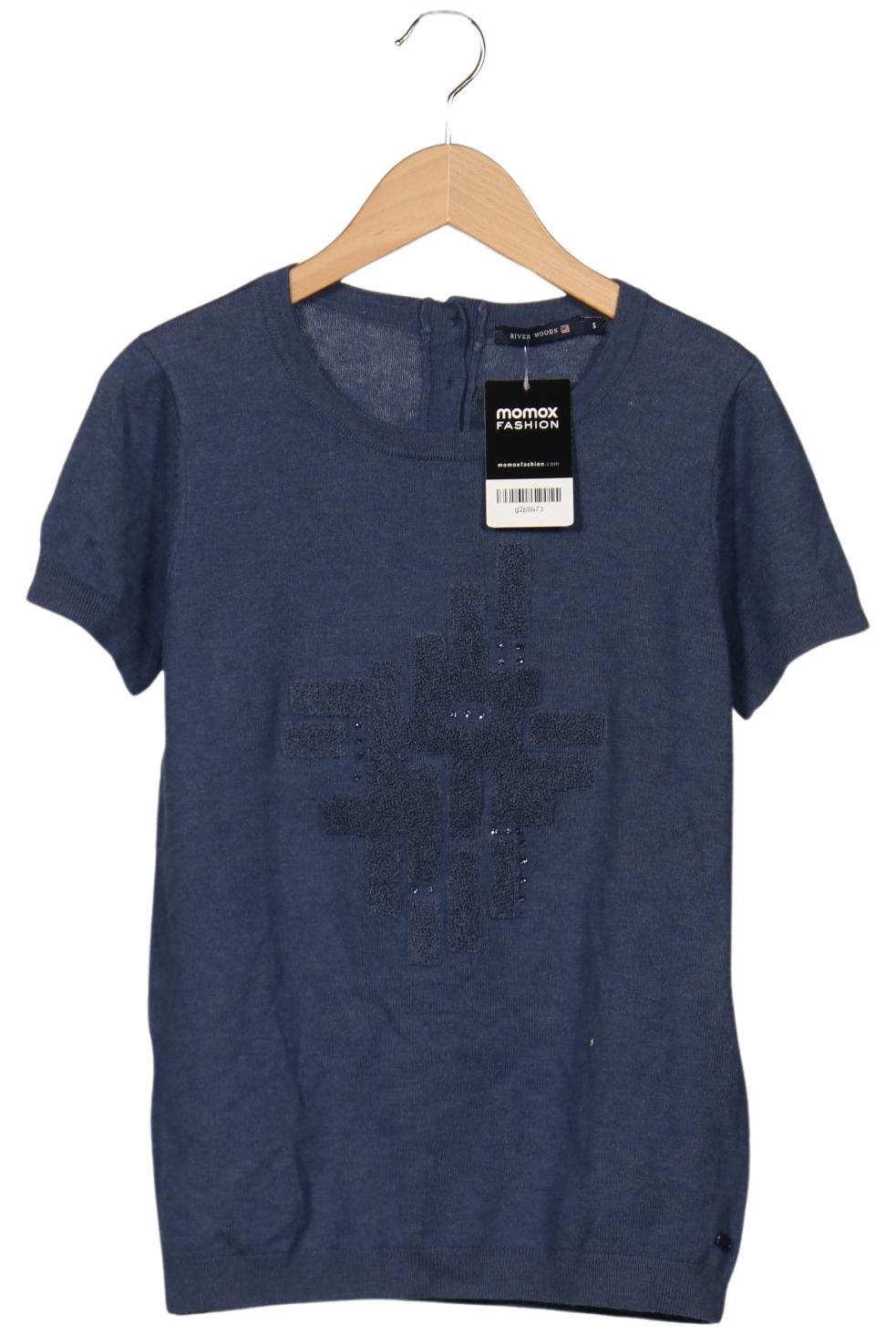 

River Woods Damen Pullover, marineblau, Gr. 36