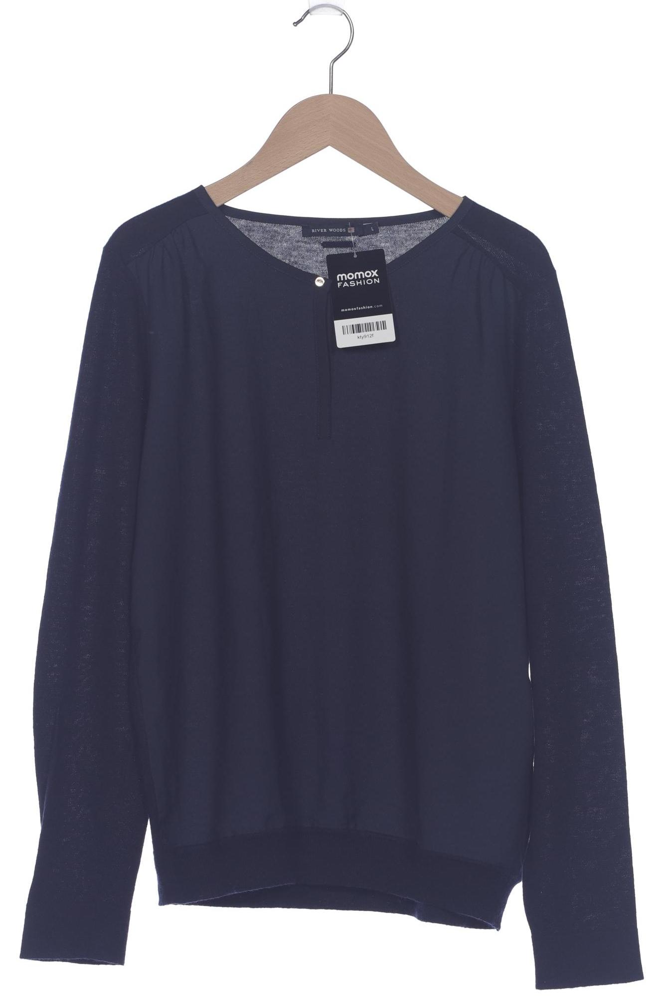 

River Woods Damen Pullover, marineblau