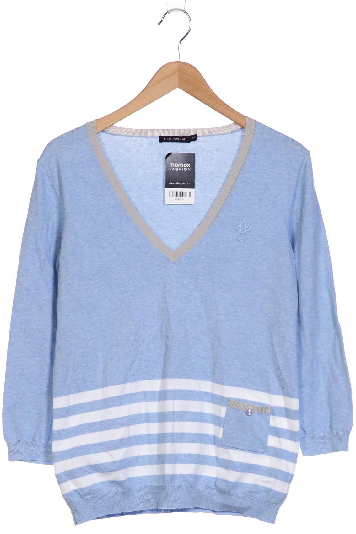 

River Woods Damen Pullover, hellblau, Gr. 46