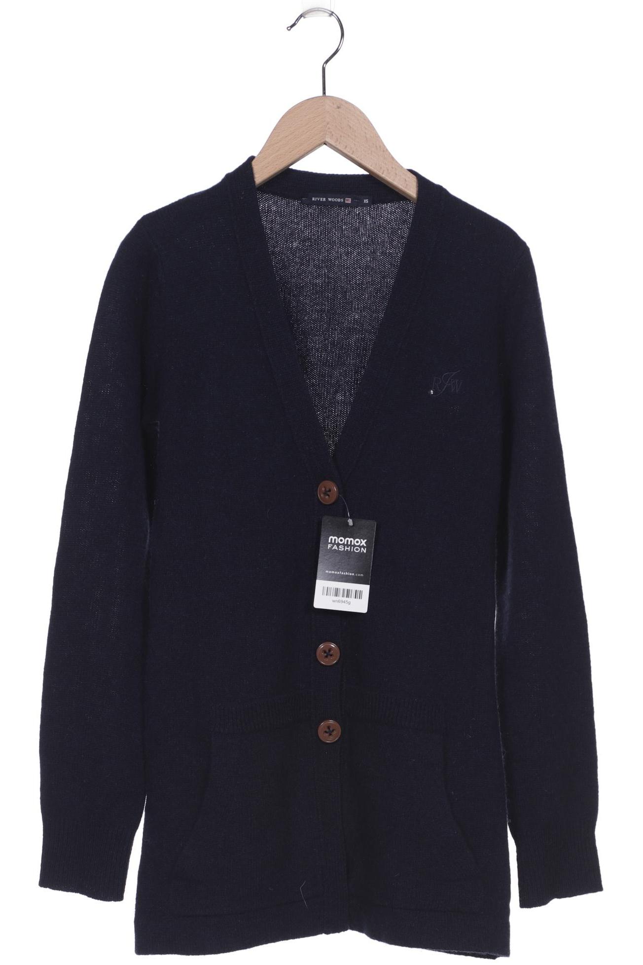 

River Woods Damen Strickjacke, marineblau, Gr. 34