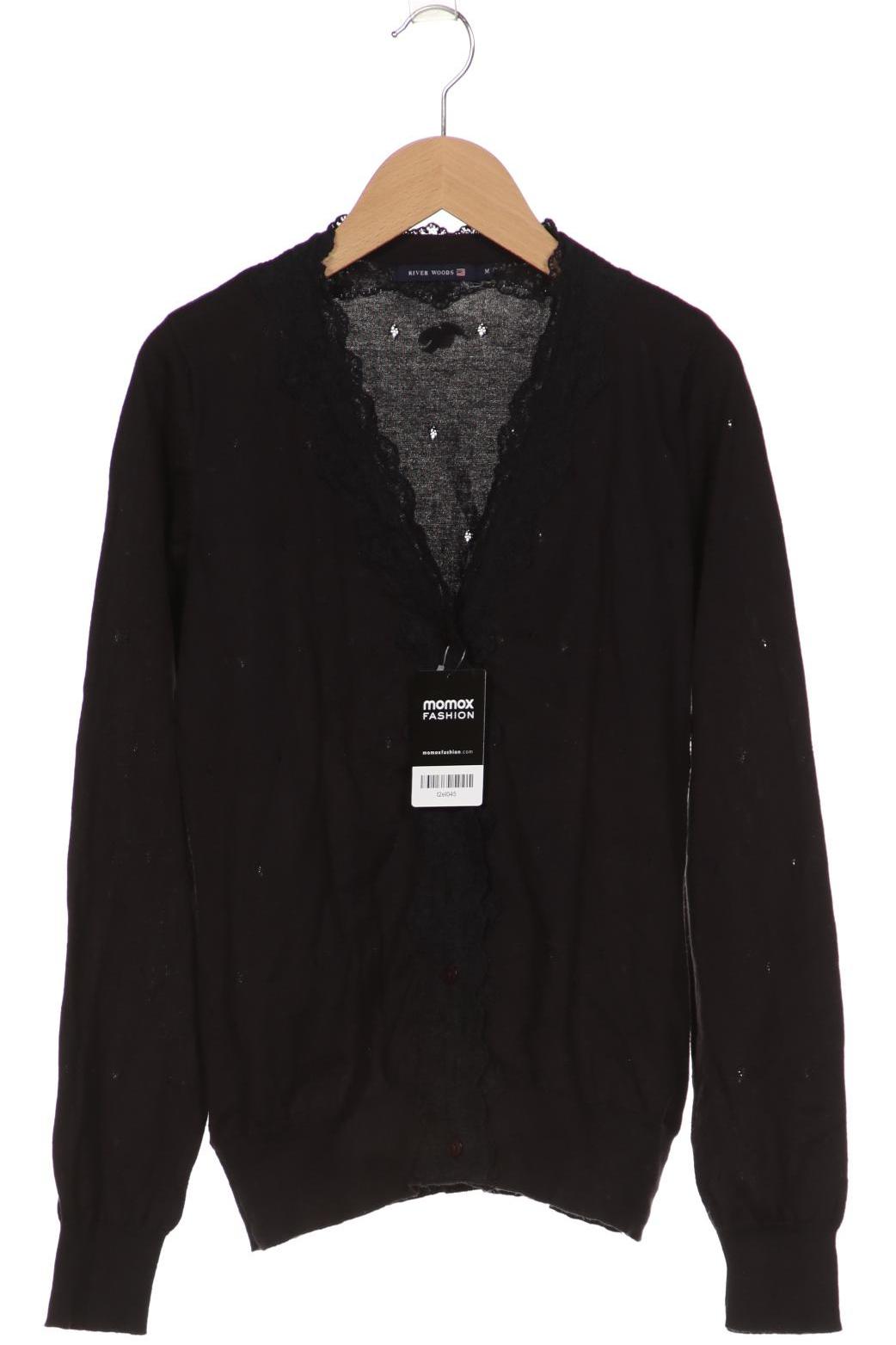 

River Woods Damen Strickjacke, schwarz