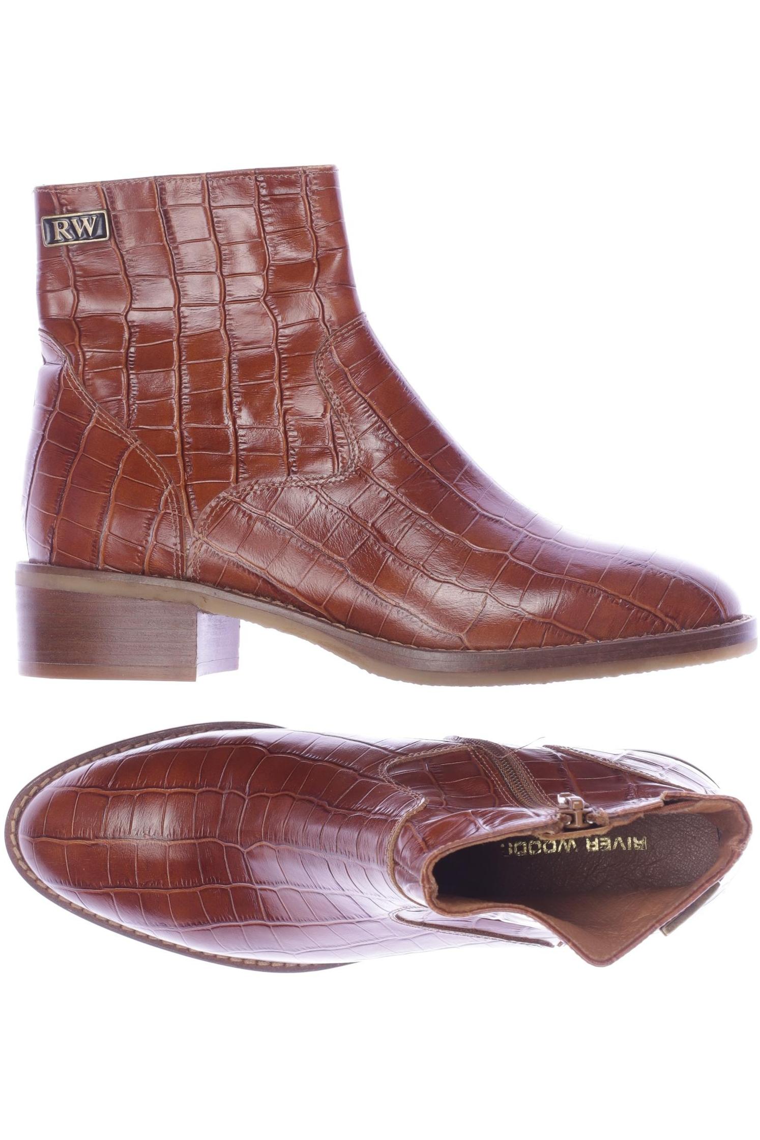 

River Woods Damen Stiefelette, braun, Gr. 37