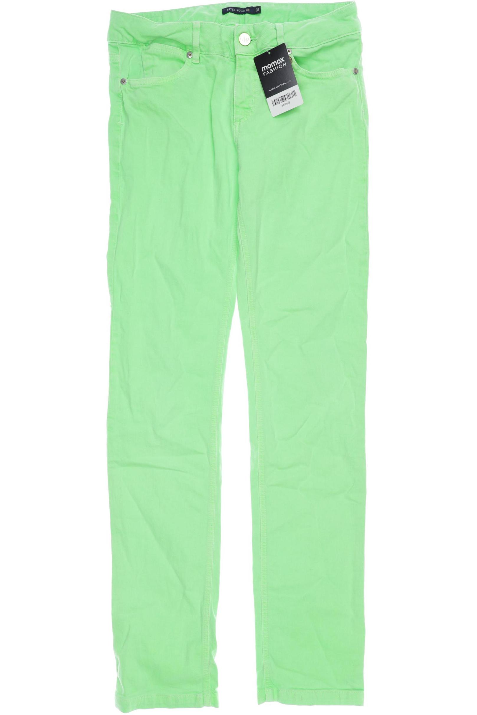 

River Woods Damen Jeans, neon, Gr. 28