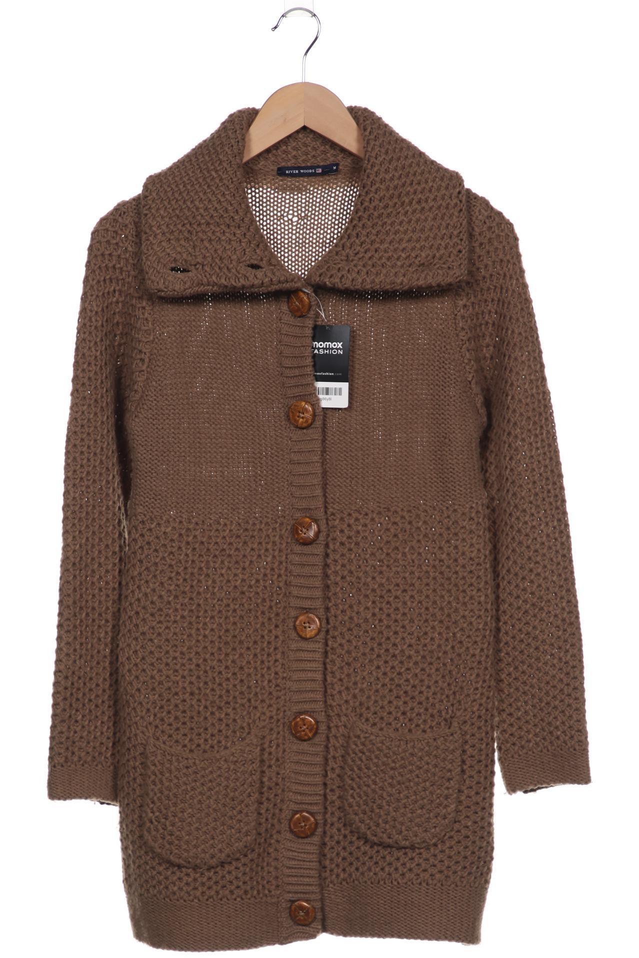 

River Woods Damen Strickjacke, braun, Gr. 38