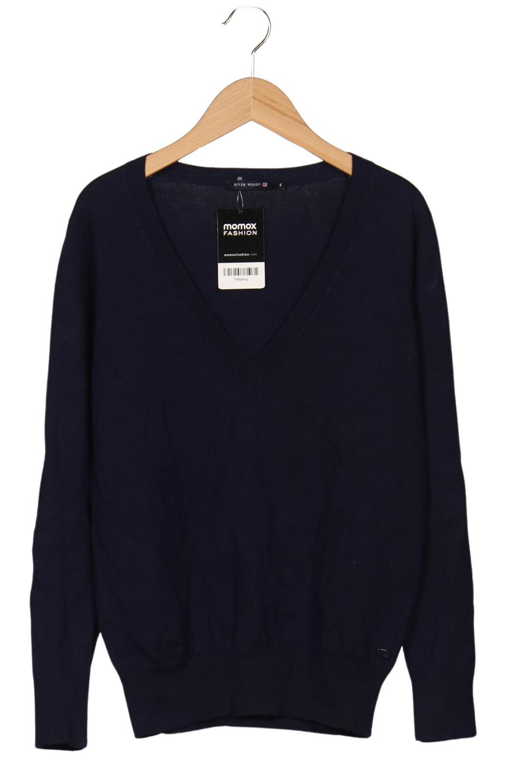 

River Woods Damen Pullover, marineblau, Gr. 36