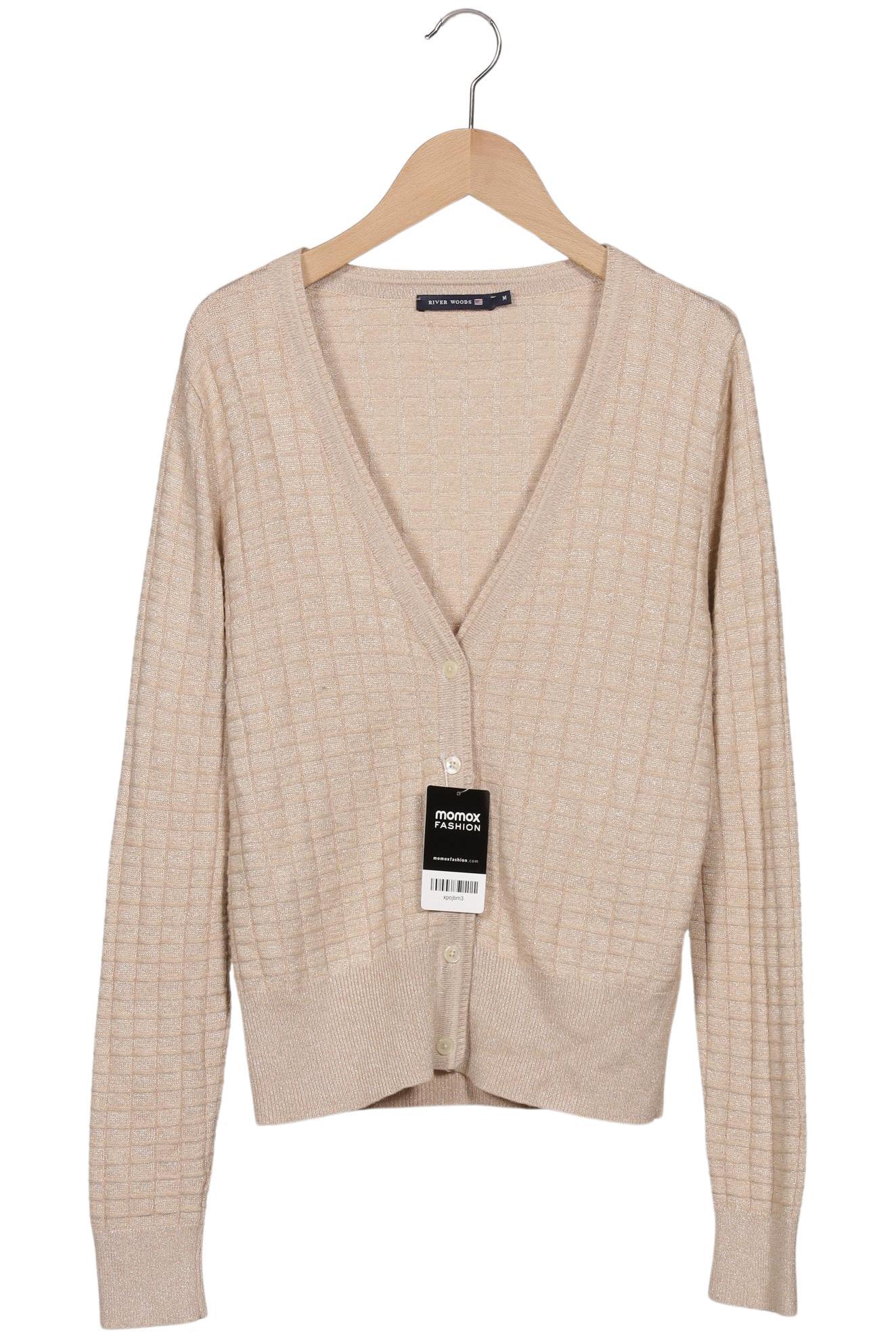 

River Woods Damen Strickjacke, beige, Gr. 38