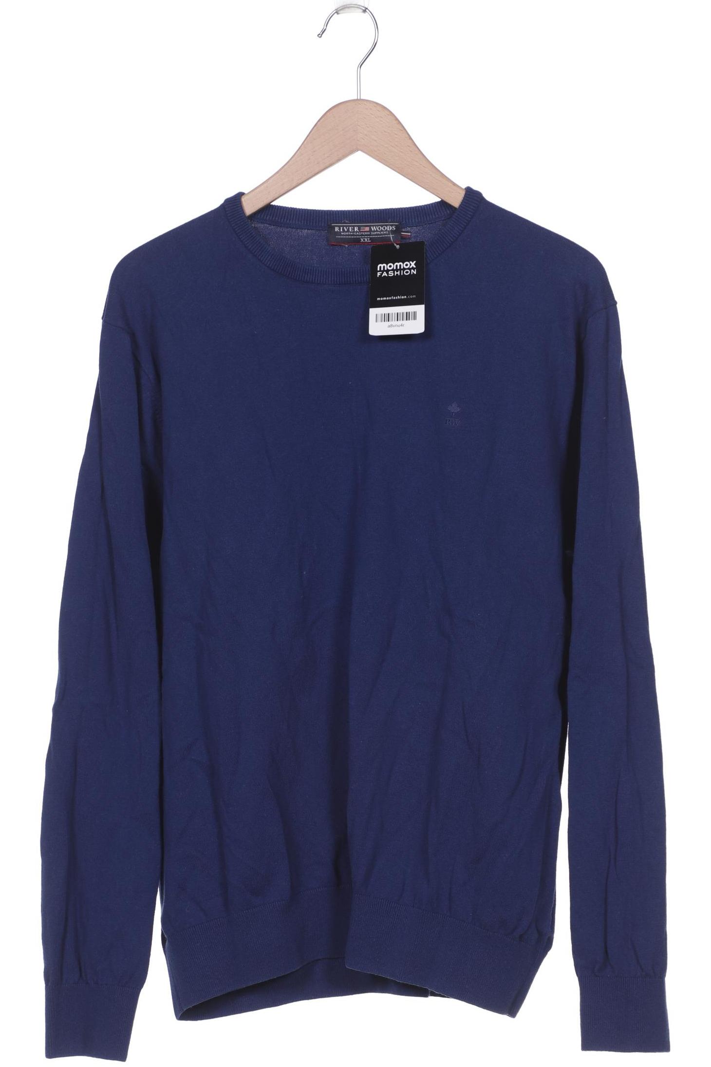

River Woods Herren Pullover, blau