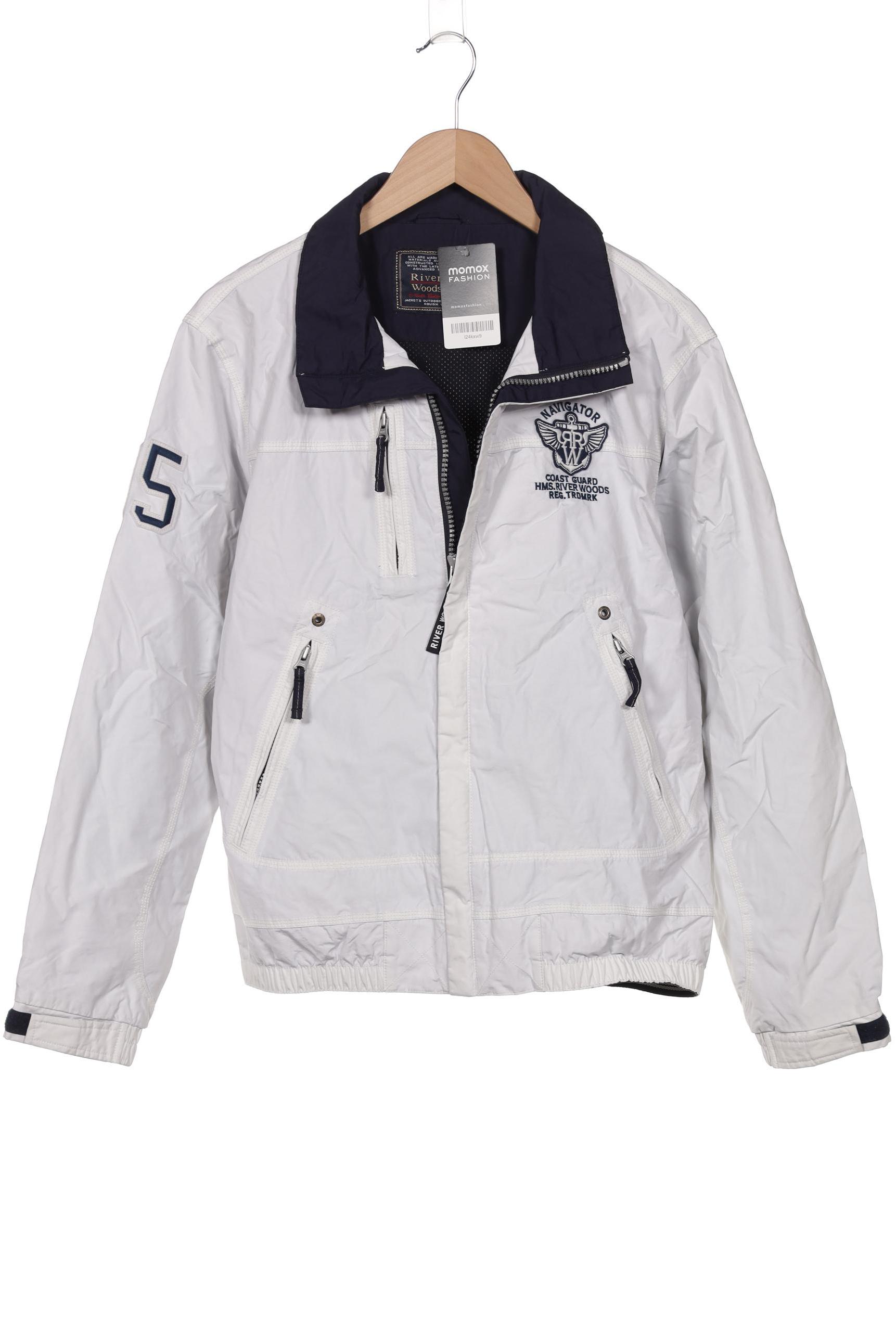 

River Woods Herren Jacke, weiß, Gr. 48